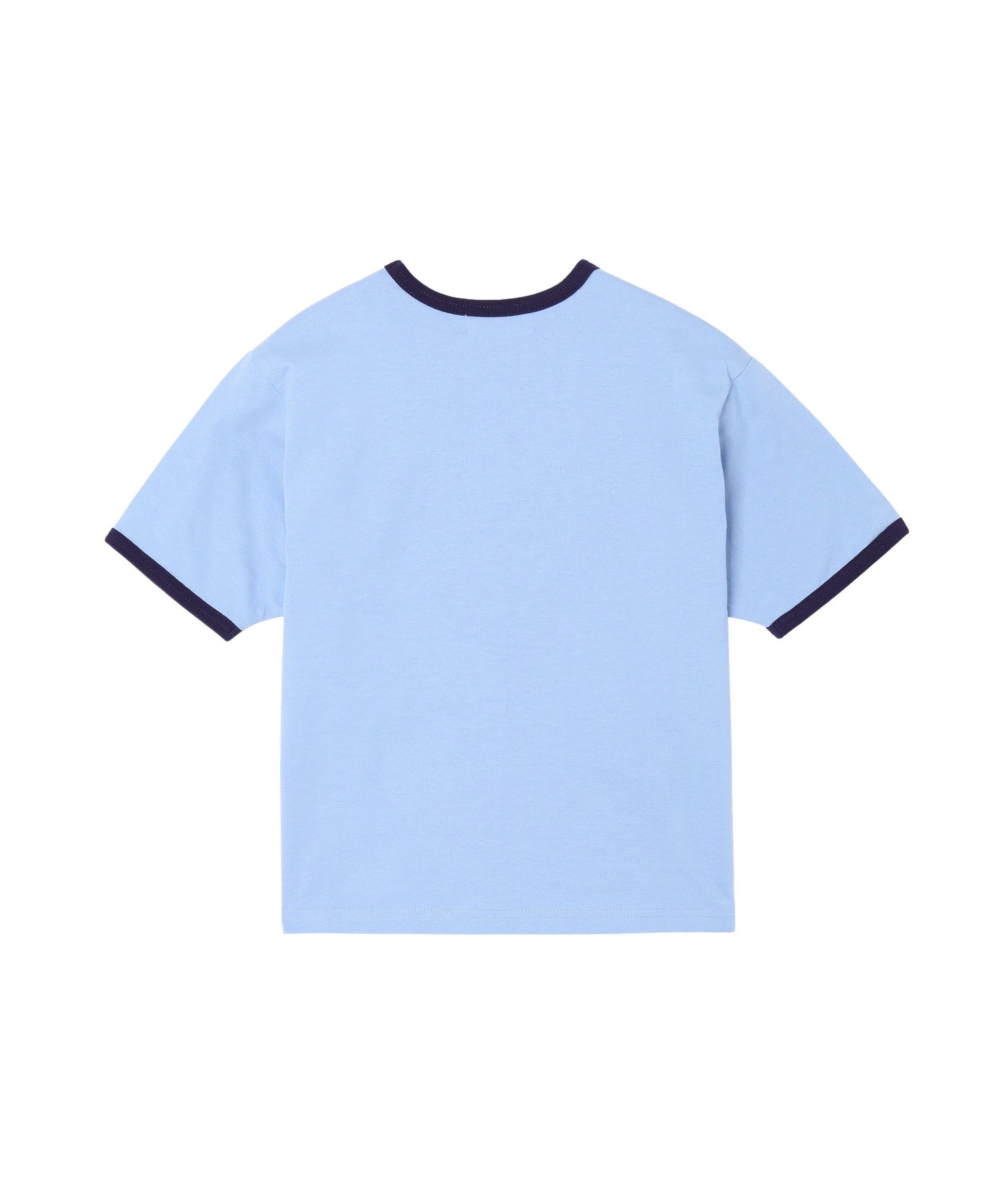 HEART LOGO FLOCK PRINT RINGER TEE