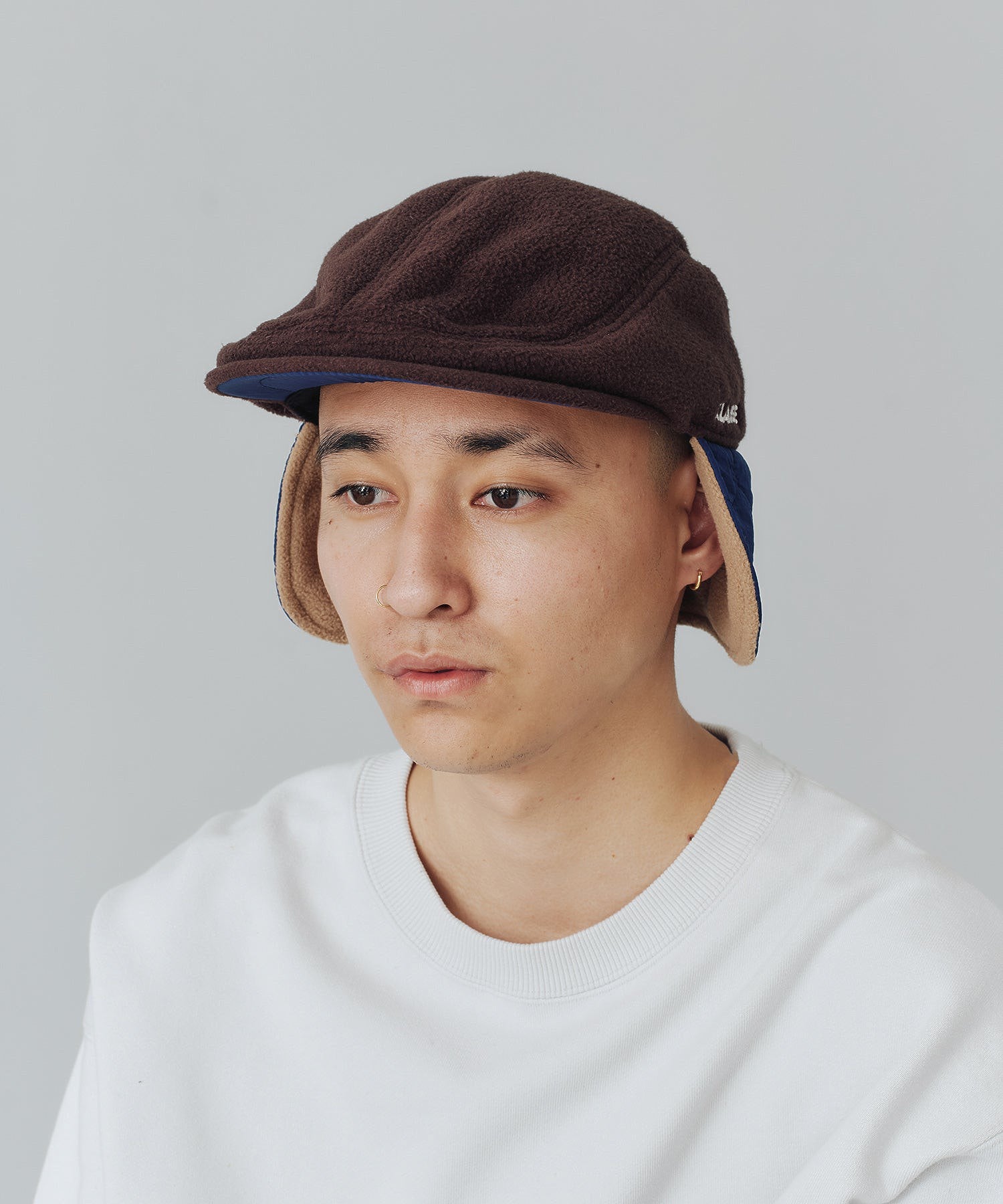 FLEECE FLAT CAP XLARGE