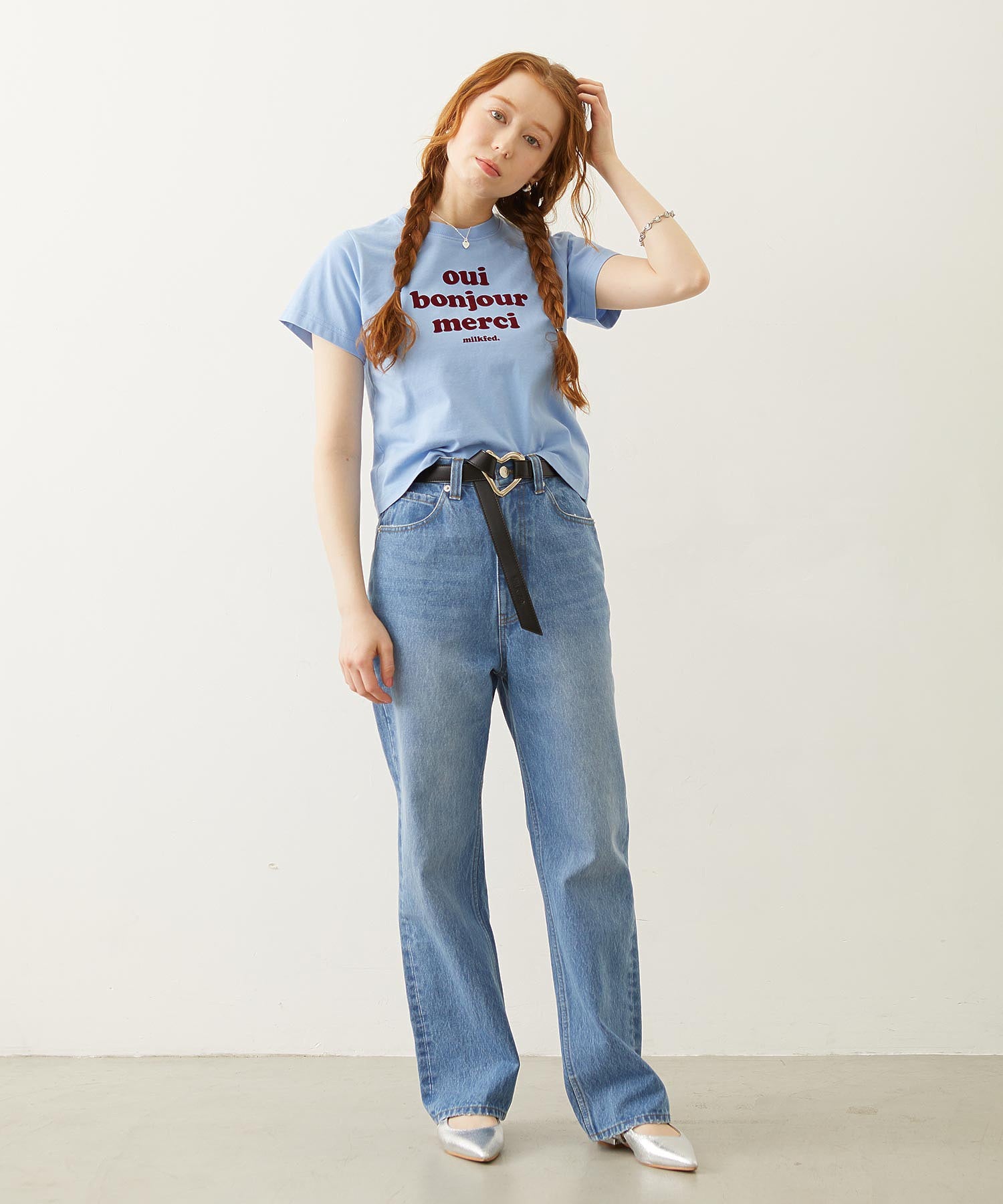 COOPER LOGO FLOCK PRINT COMPACT S/S TEE