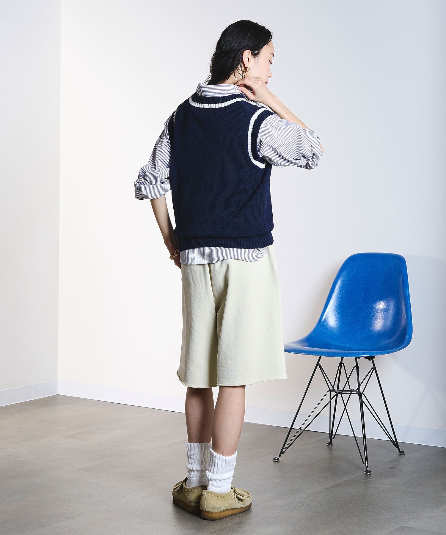 FILAⅹROSEBUD V-NECK VEST