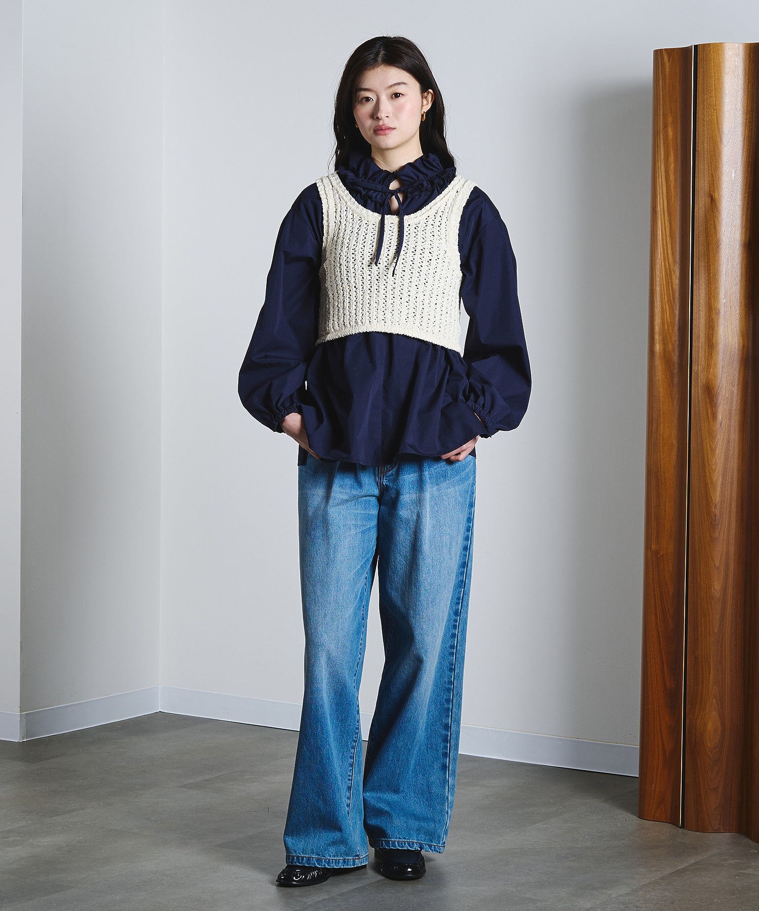 model:171cm 着用サイズ:ONE SIZE