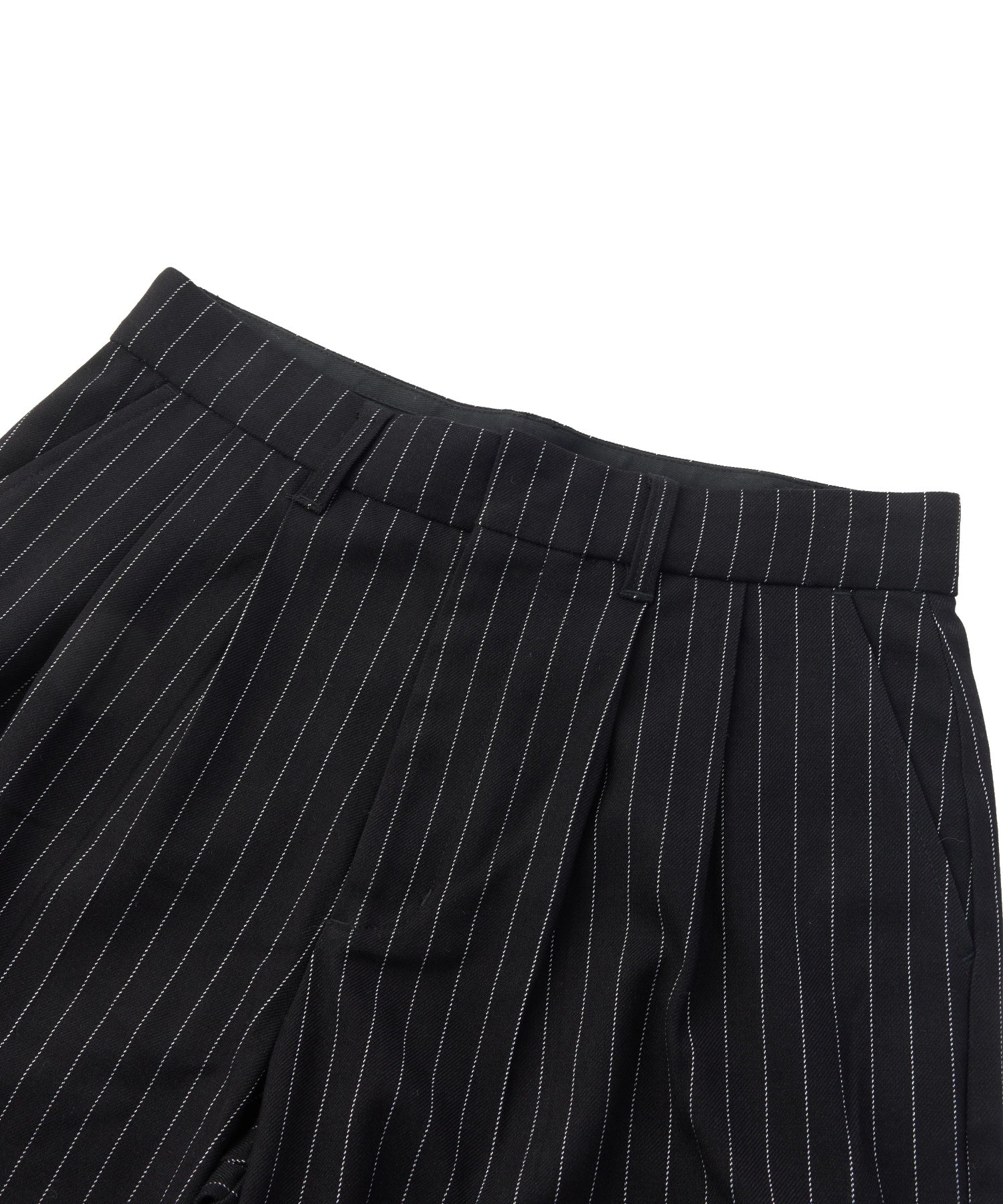 STRIPED BUGGY SHORTS
