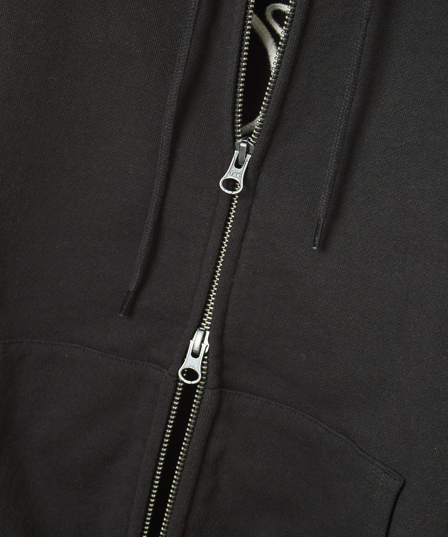 X-girl × Russell SCRIPT LOGO ZIP UP SWEAT HOODIE