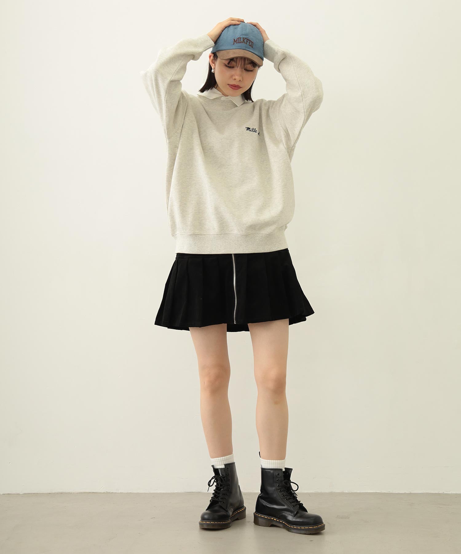 LAYERED CULOTTE SKIRT