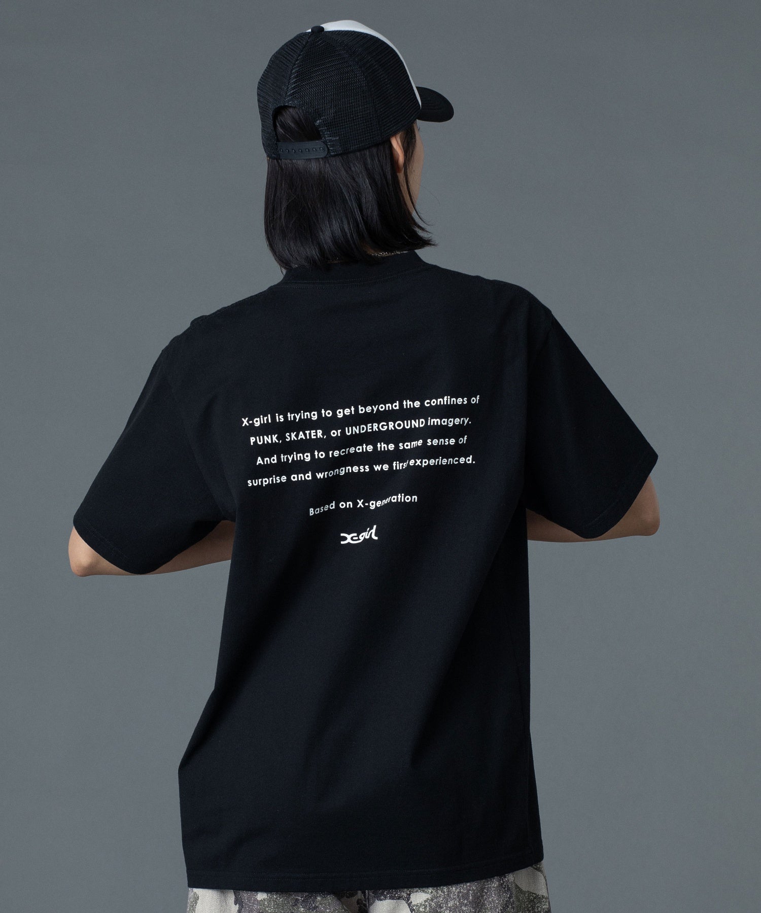 FACE AND WORDS POCKET S/S TEE