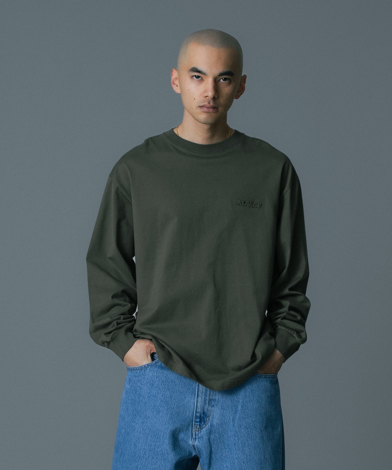 MODEL 身長172cm / 着用サイズ：Lサイズ