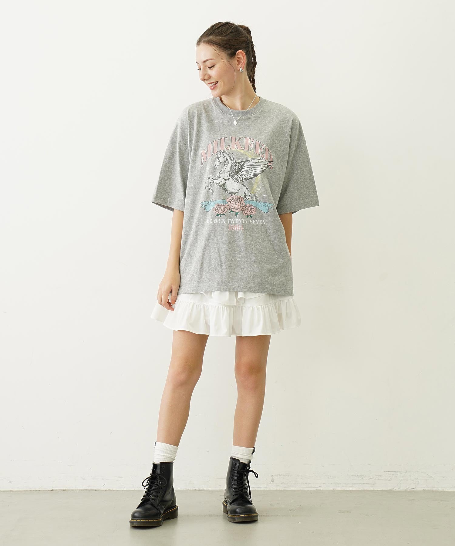 PEGASUS VINTAGE STYLE WIDE S/S TEE