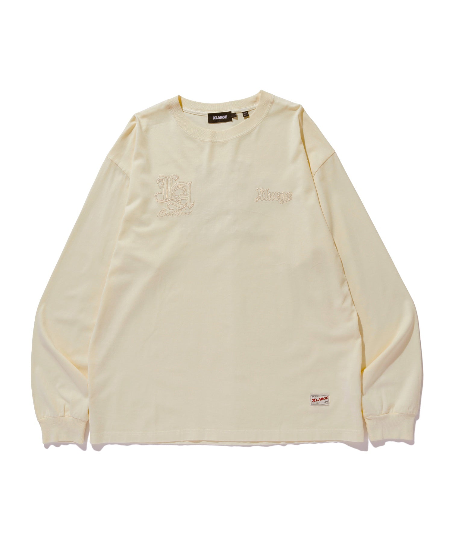 PATCHED OLD ENGLISH L/S TEE