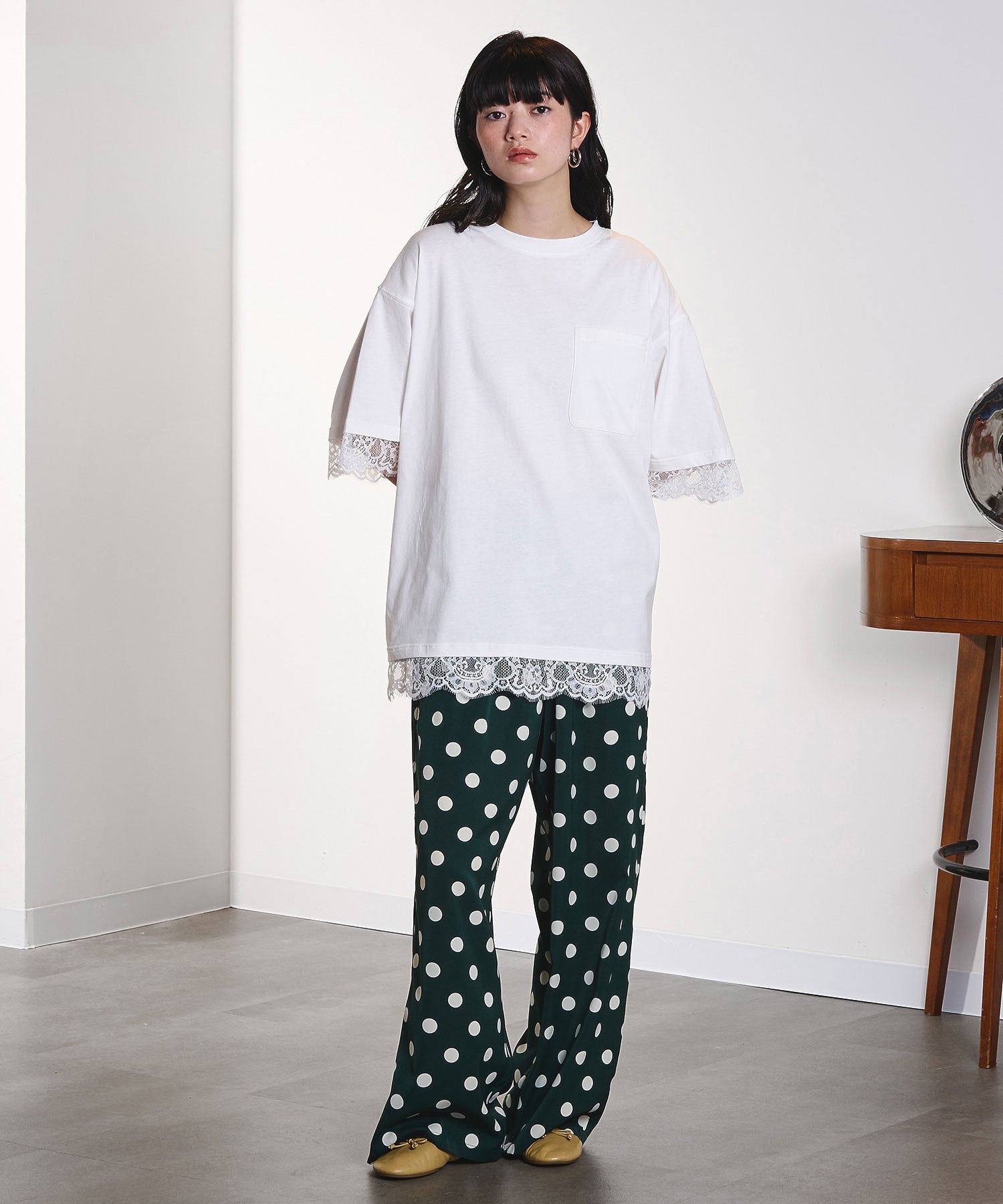 model:163cm 着用サイズ:ONE SIZE