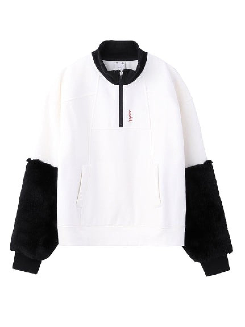 MONSTER SLEEVE ANORAK X-girl