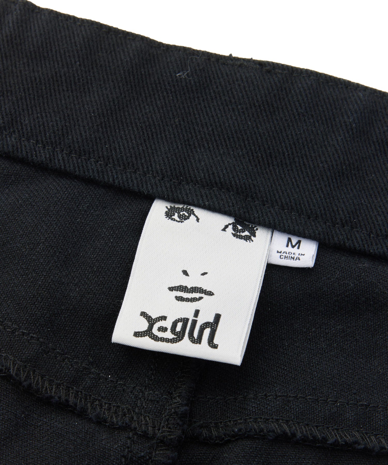 FADED WIDE LEG FLARE CARGO PANTS