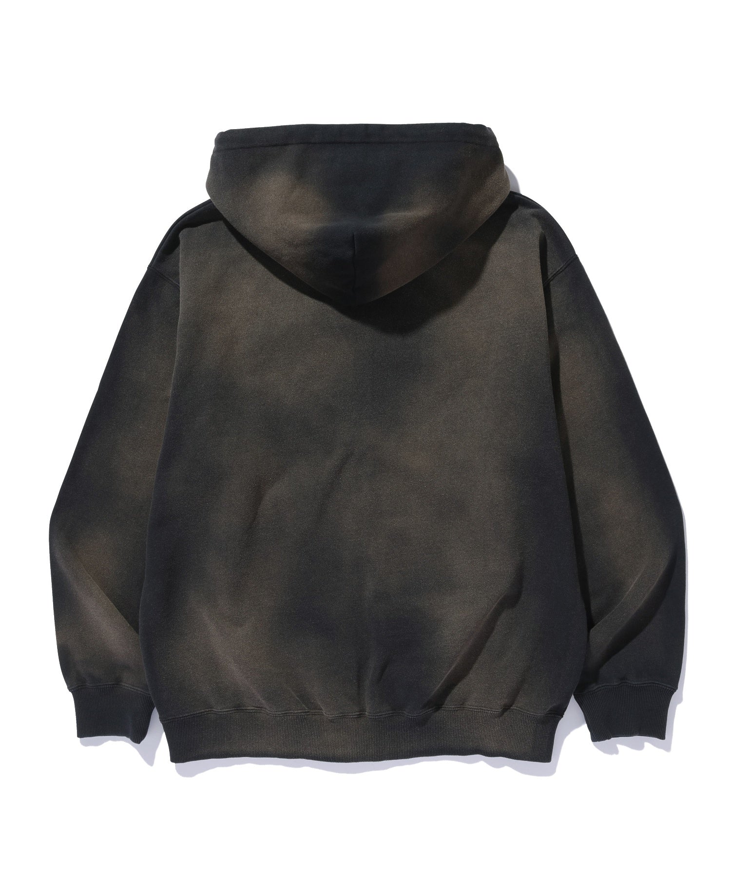 DISCHARGE PRINTED OG ZIP HOODED SWEATSHIRT