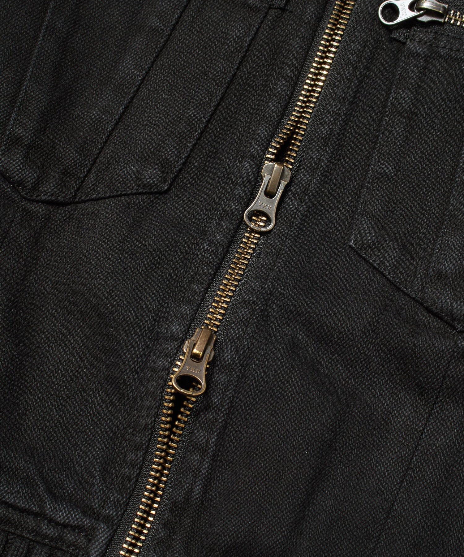 FADED RIBBED SLEEVE JACKET
