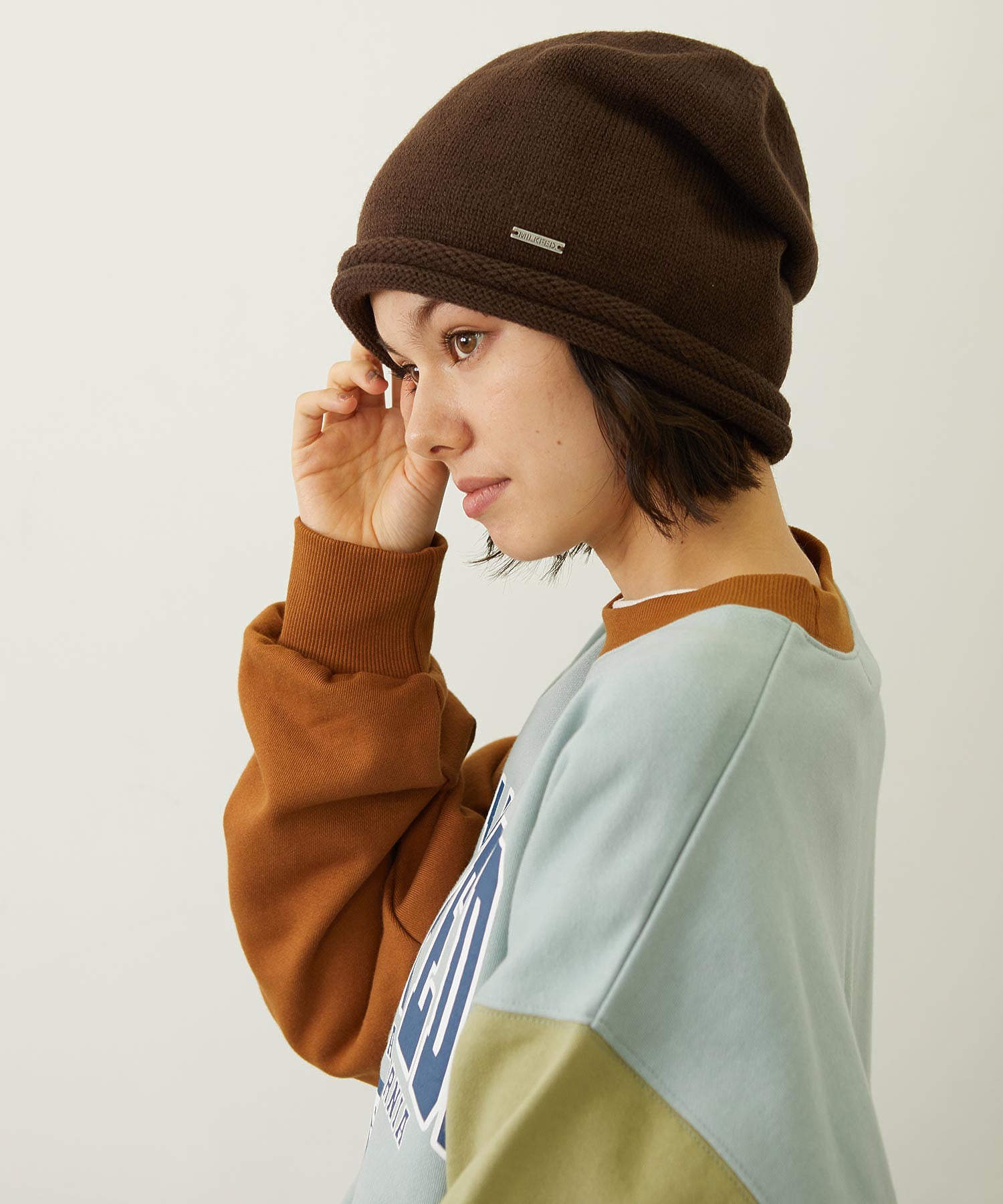 LOOSE KNIT CAP