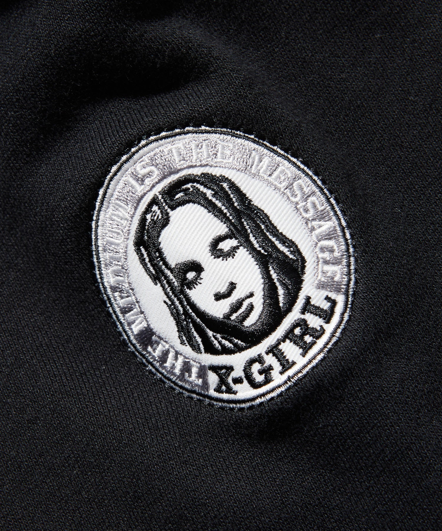 FRONT LACE UP ANORAK SWEAT HOODIE