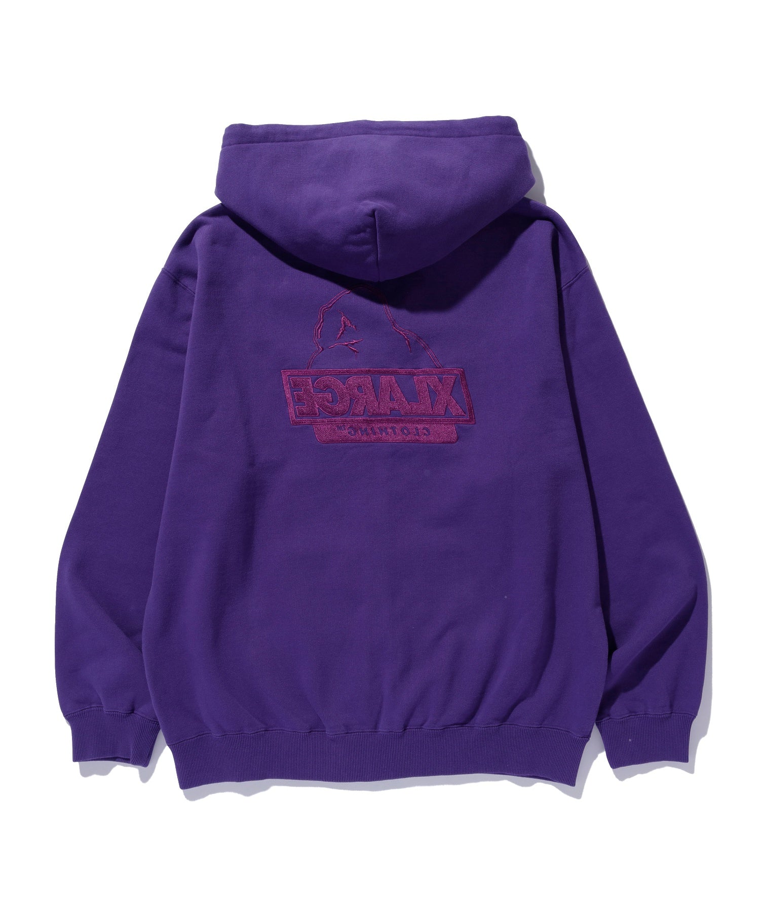 BACKSIDE OG ZIP UP HOODED SWEATSHIRT