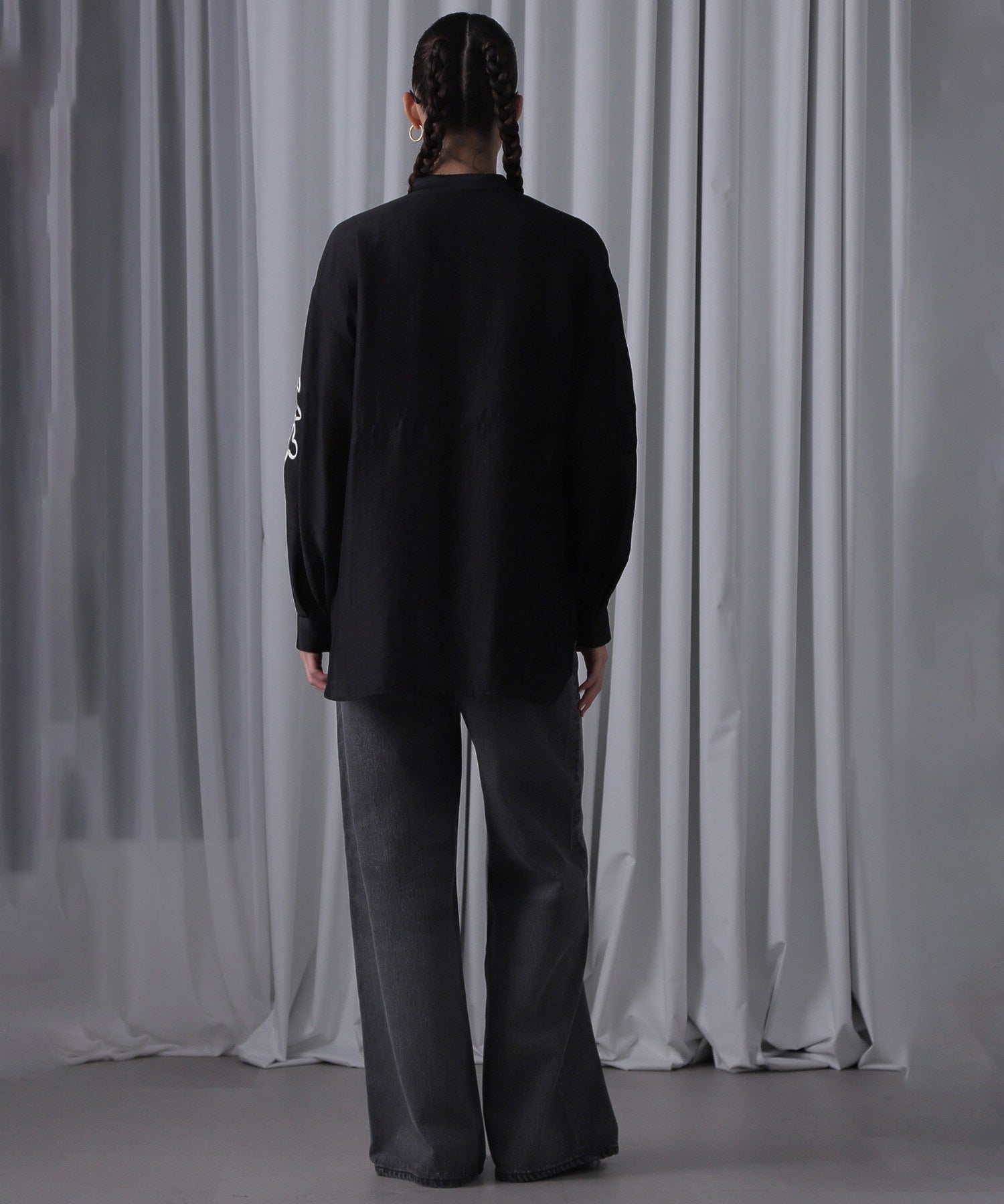 コードエンブロイダリーブラウス