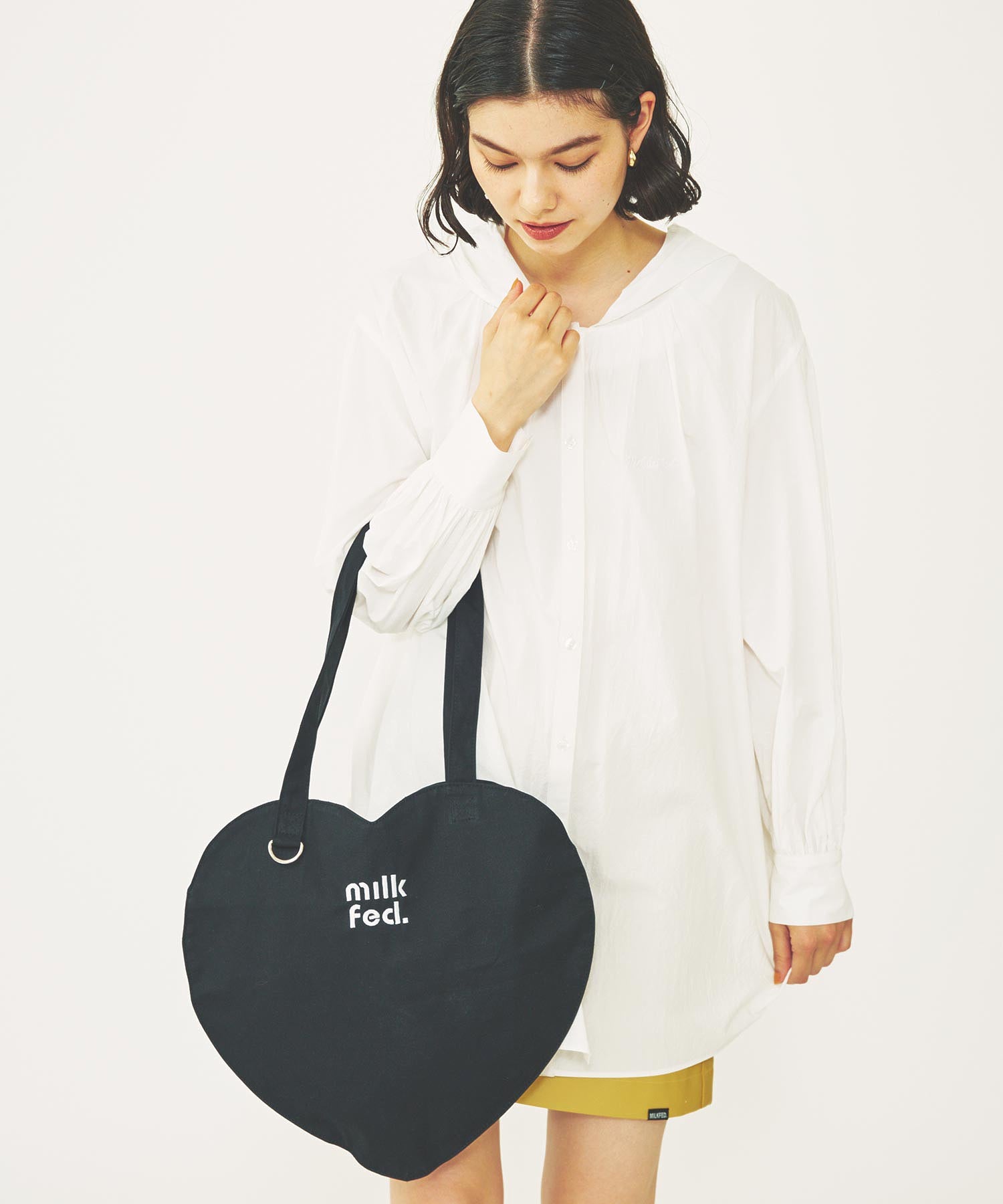 HEART SHAPED TOTE BAG