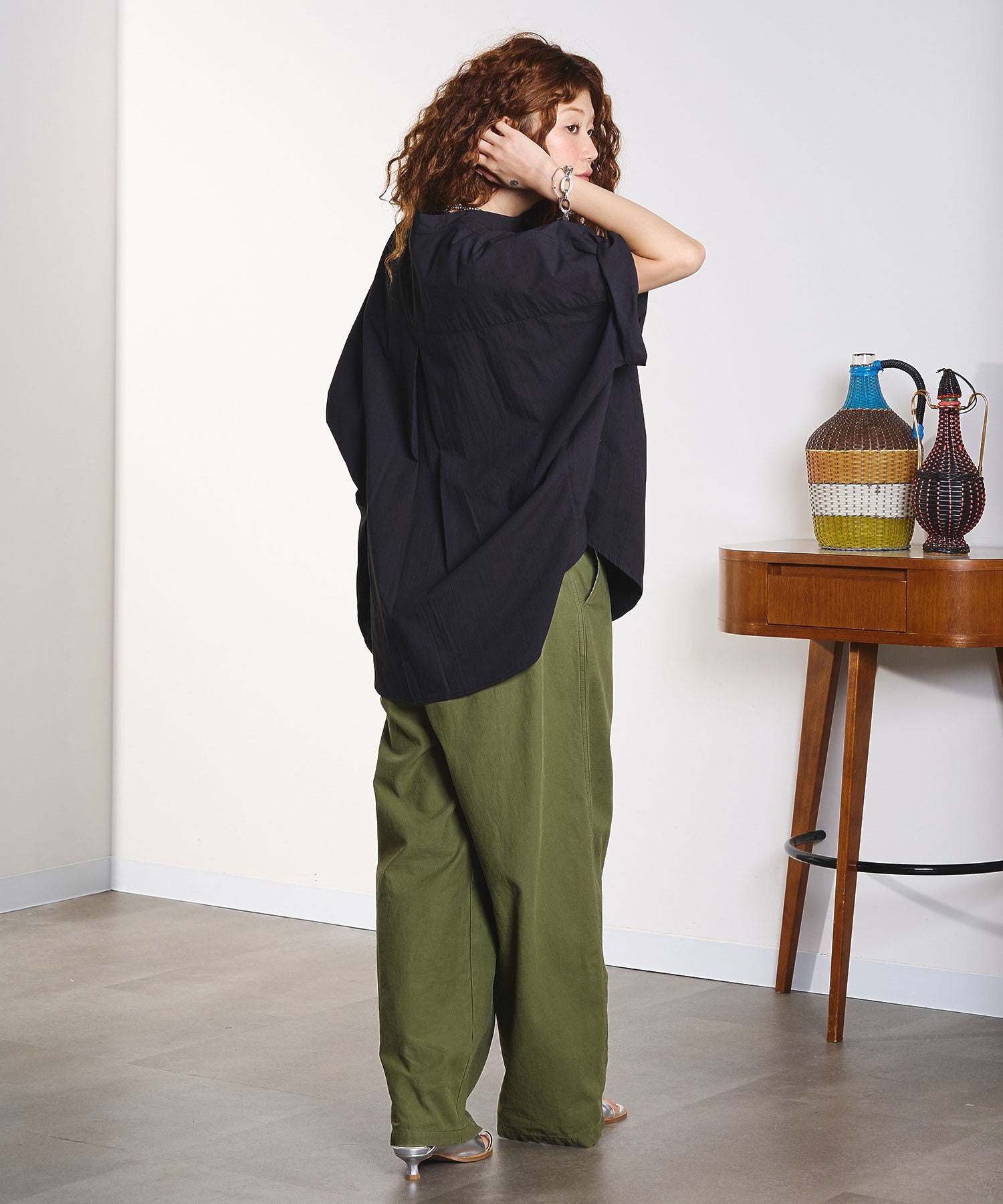model:168cm 着用サイズ:ONE SIZE
