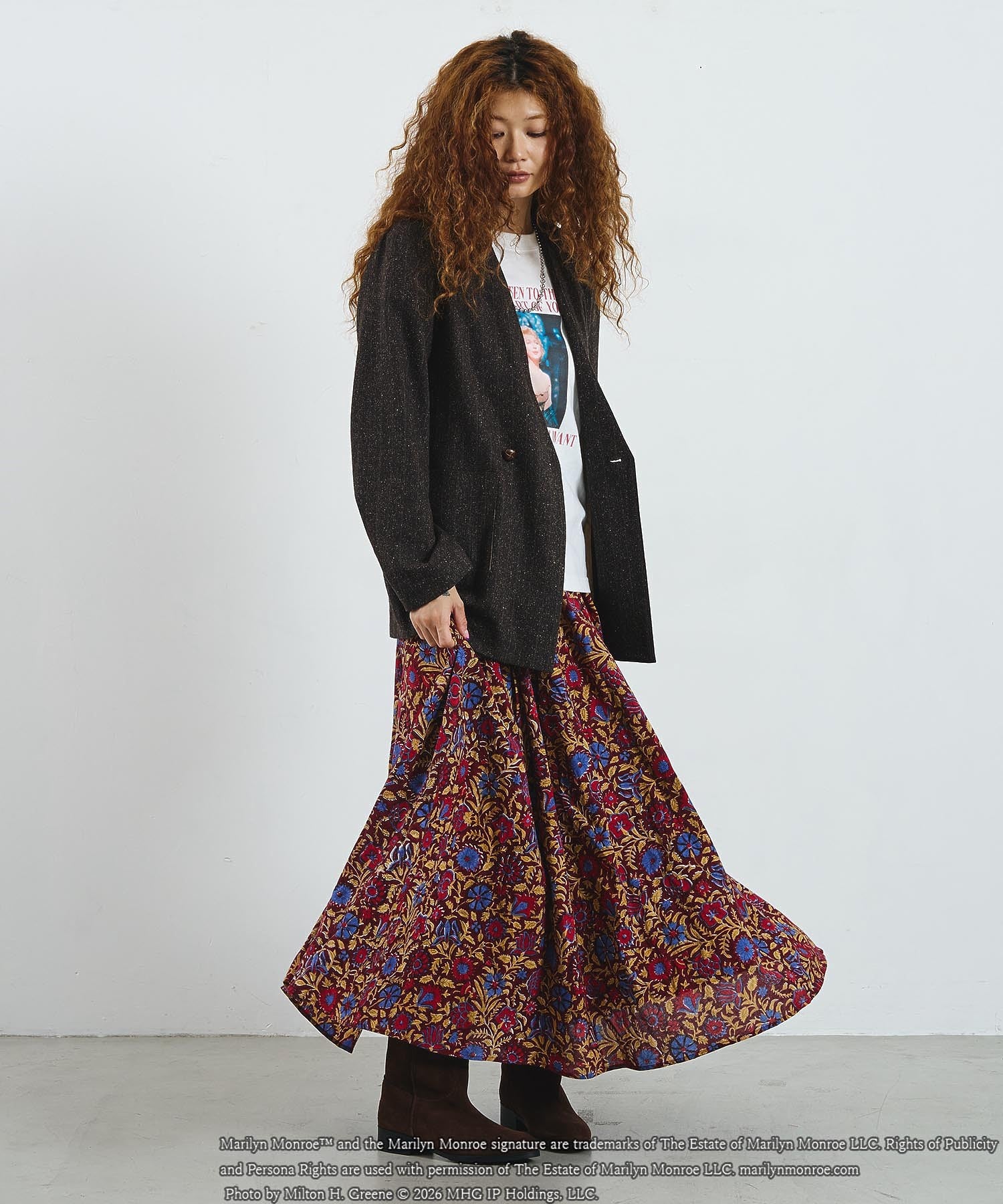 model:168cm 着用サイズ:ONE SIZE