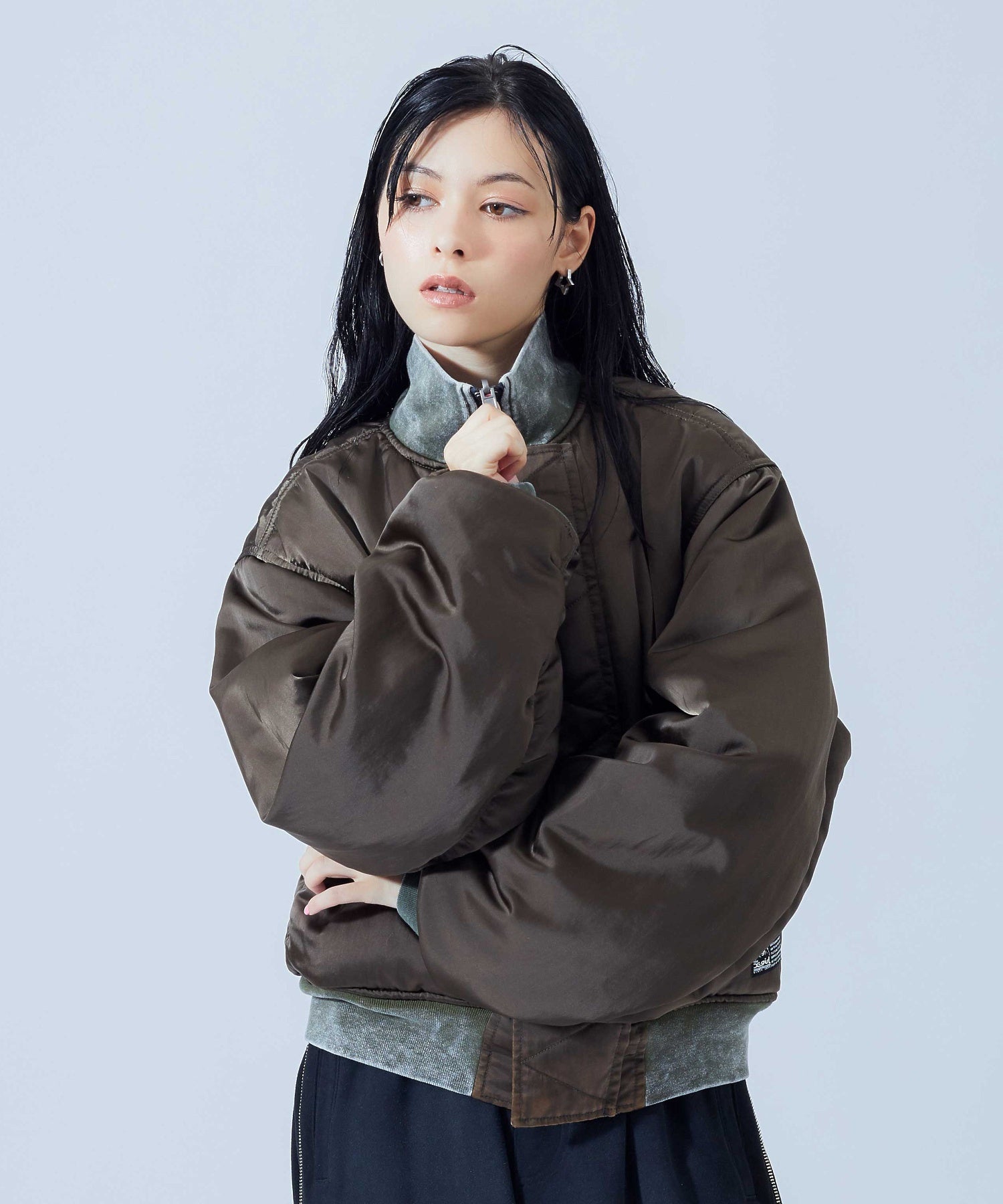 REVERSIBLE FADED MA-1 JACKET