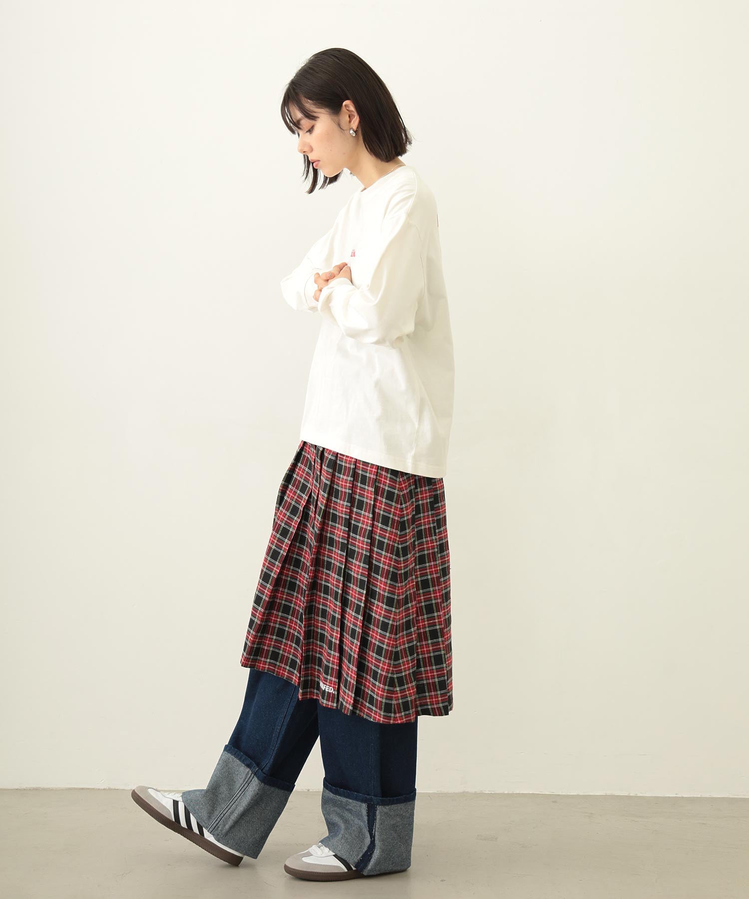 COOPER LOGO WIDE L/S TEE