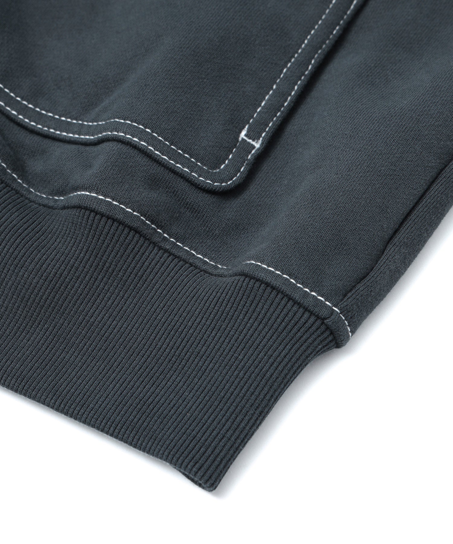 ARCH LOGO AND FACE HOODED SWEAT JACKET