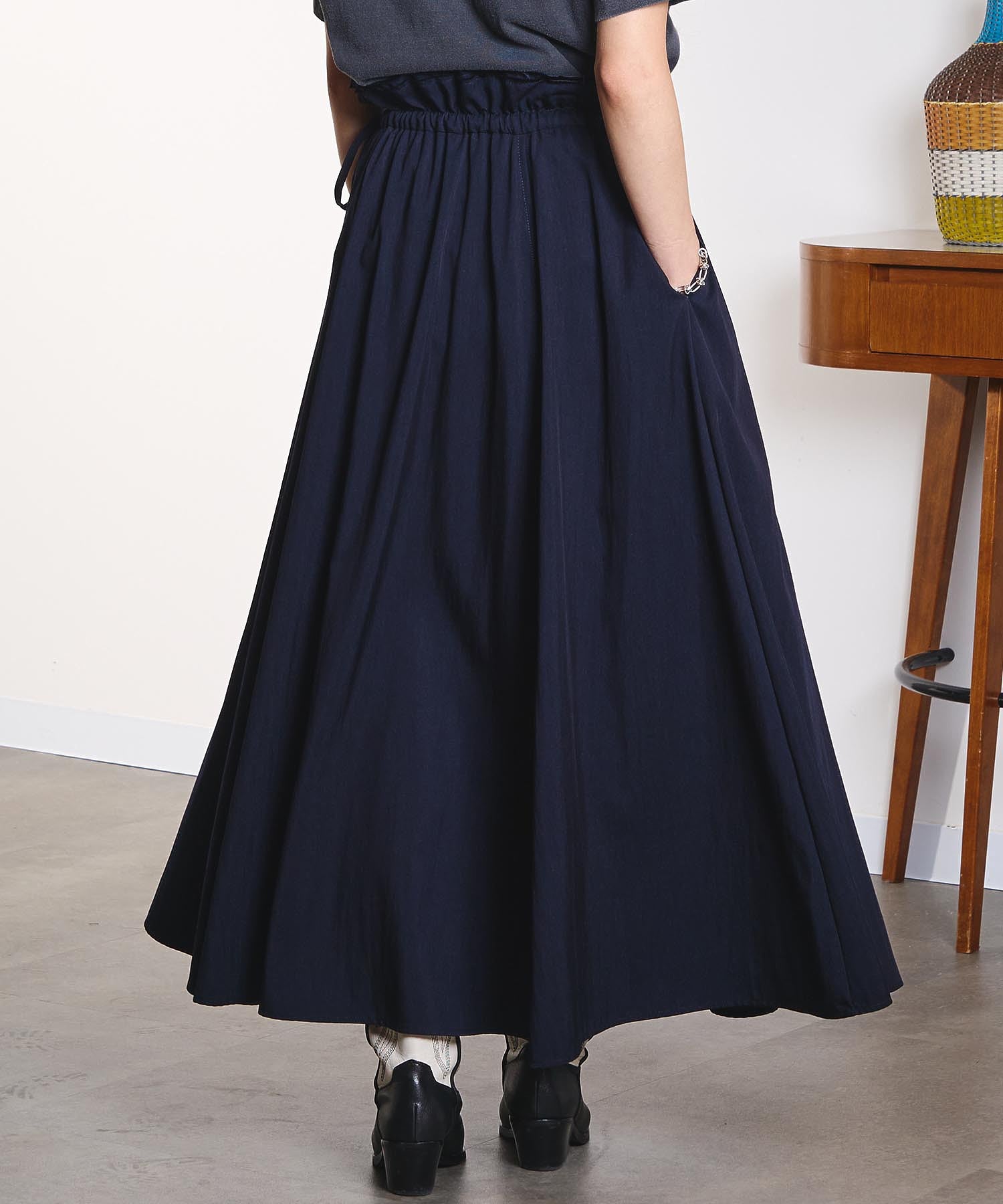CREOLME/GATHER AND FLARE SKIRT