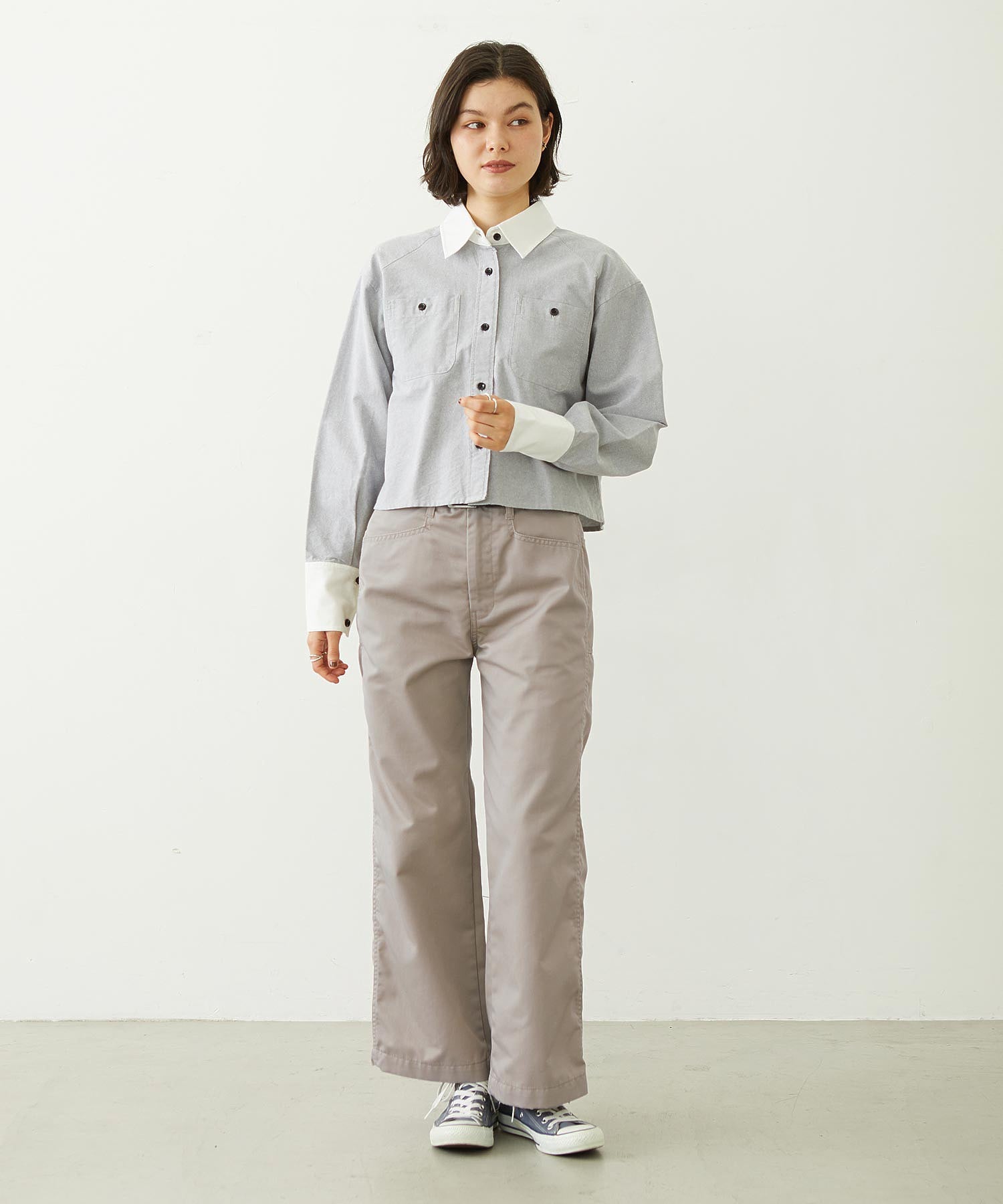 ACCENT COLLAR and CUFFS SHIRT