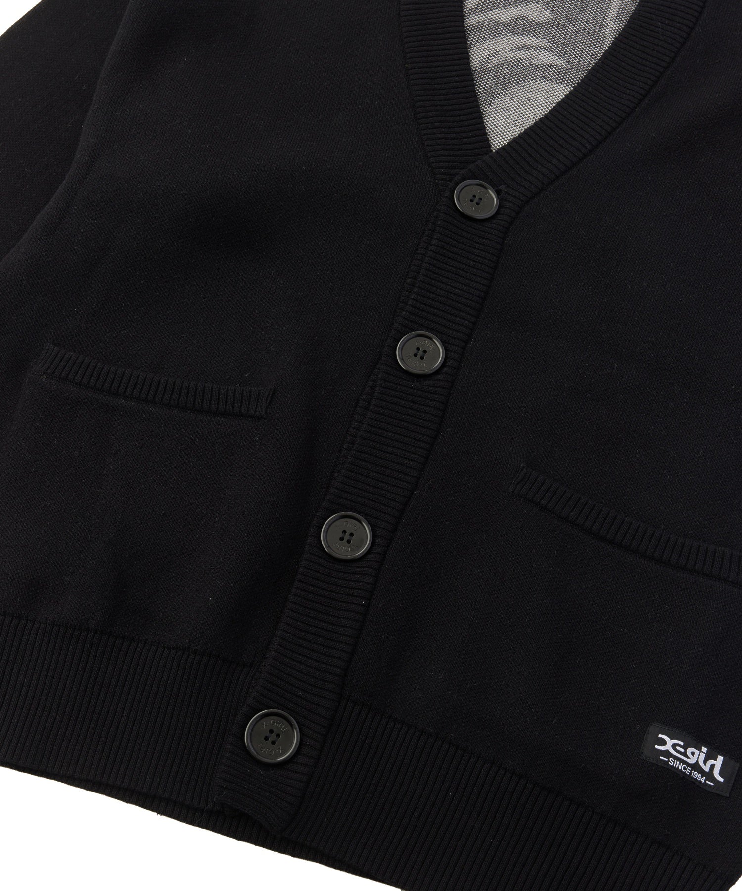 FACE BACK JACQUARD KNIT CARDIGAN
