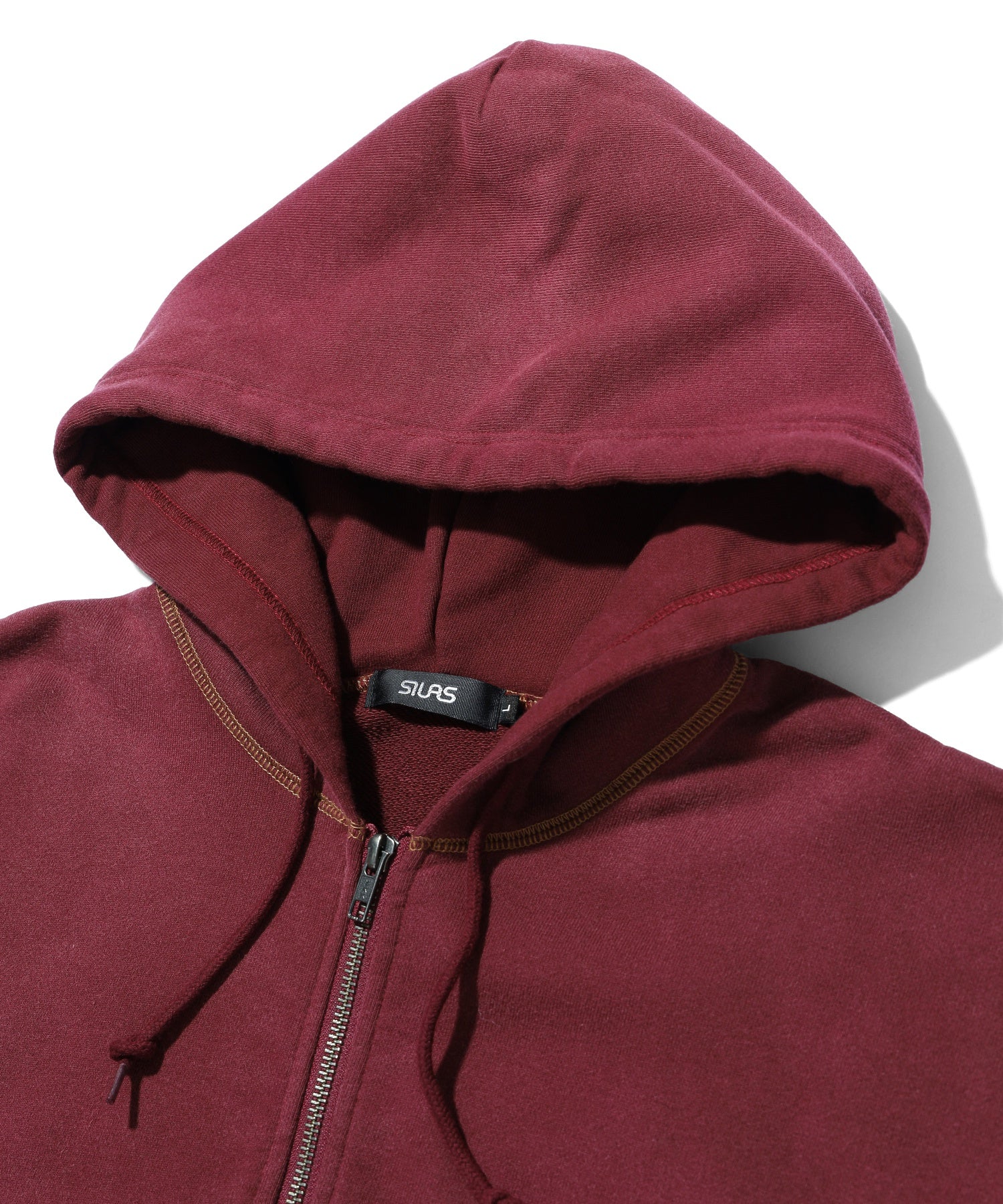 HALF ZIP HOODED SWEATSHIRT