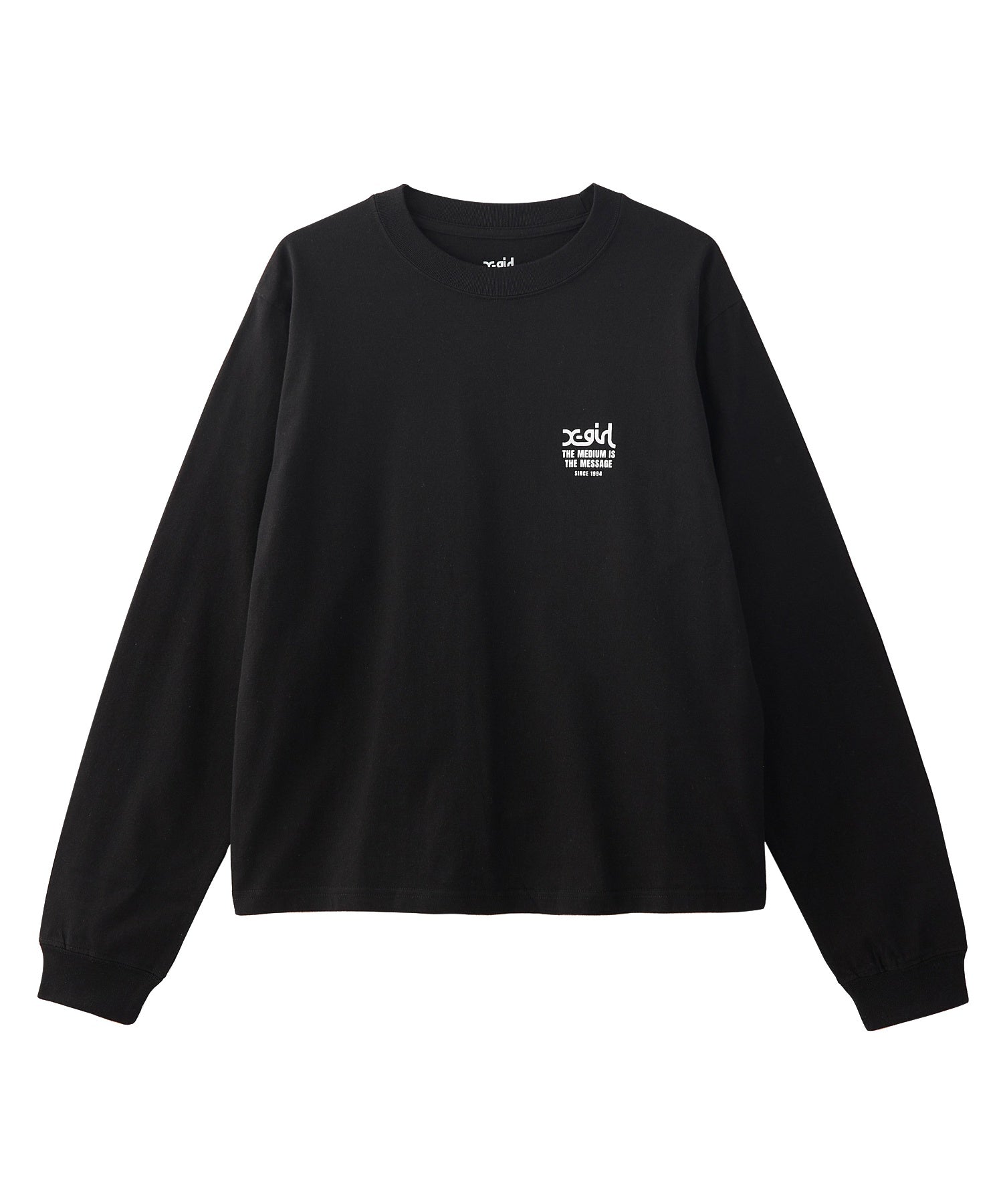 MESSAGE AND FACE L/S TEE