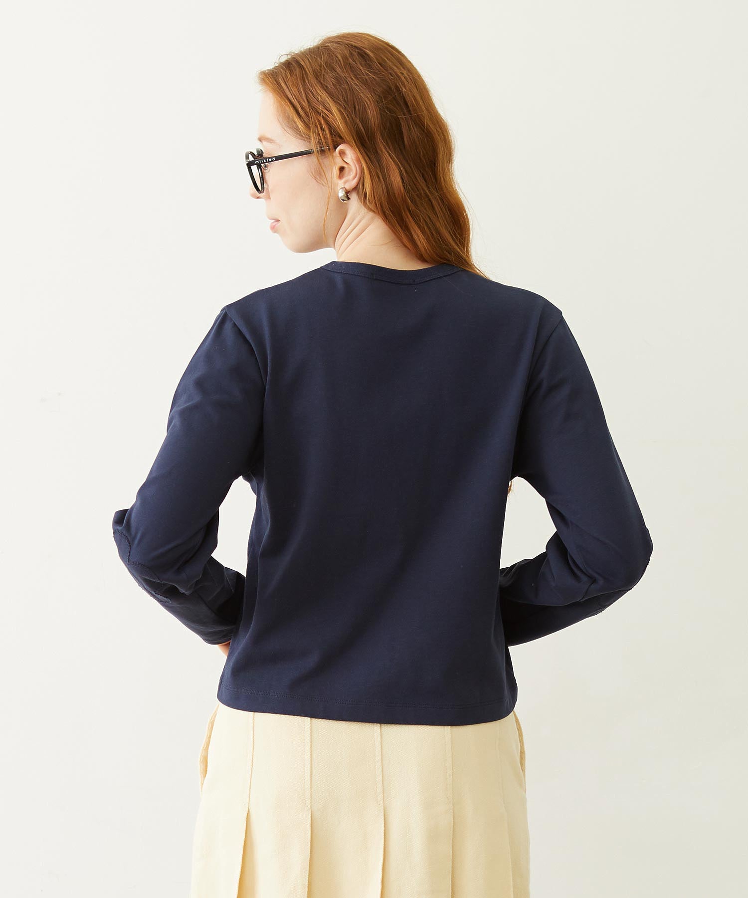 FLOWER ELBOW CARDIGAN