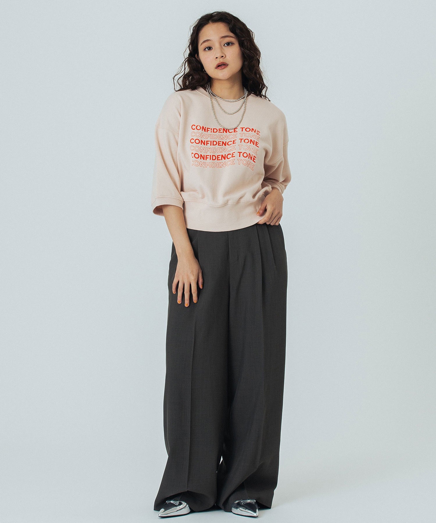 model:160cm 着用サイズ:ONE SIZE