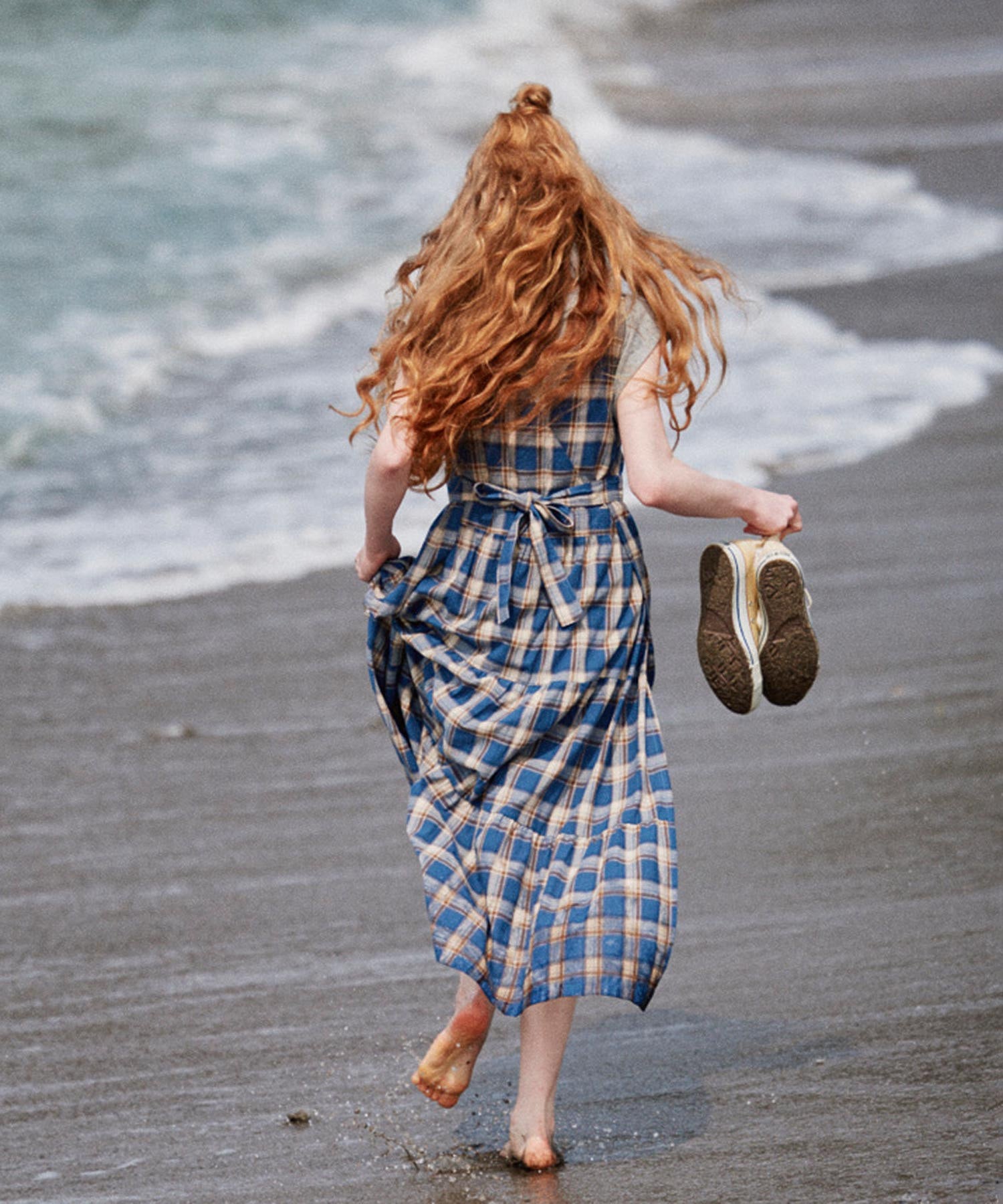 APRON TIERED DRESS