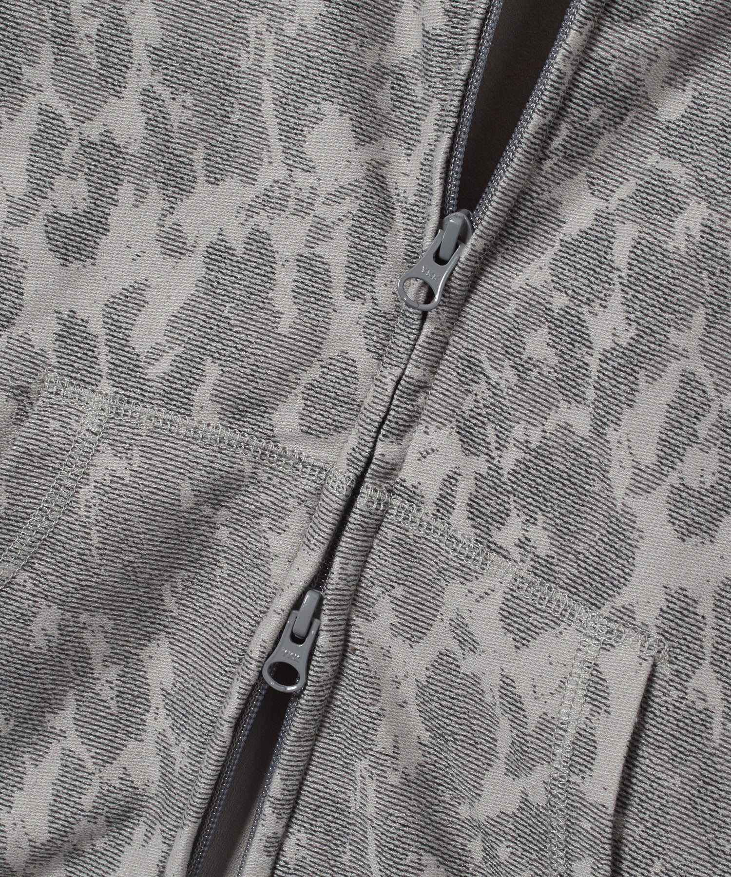 LEOPARD COMPACT ZIP UP HOODIE