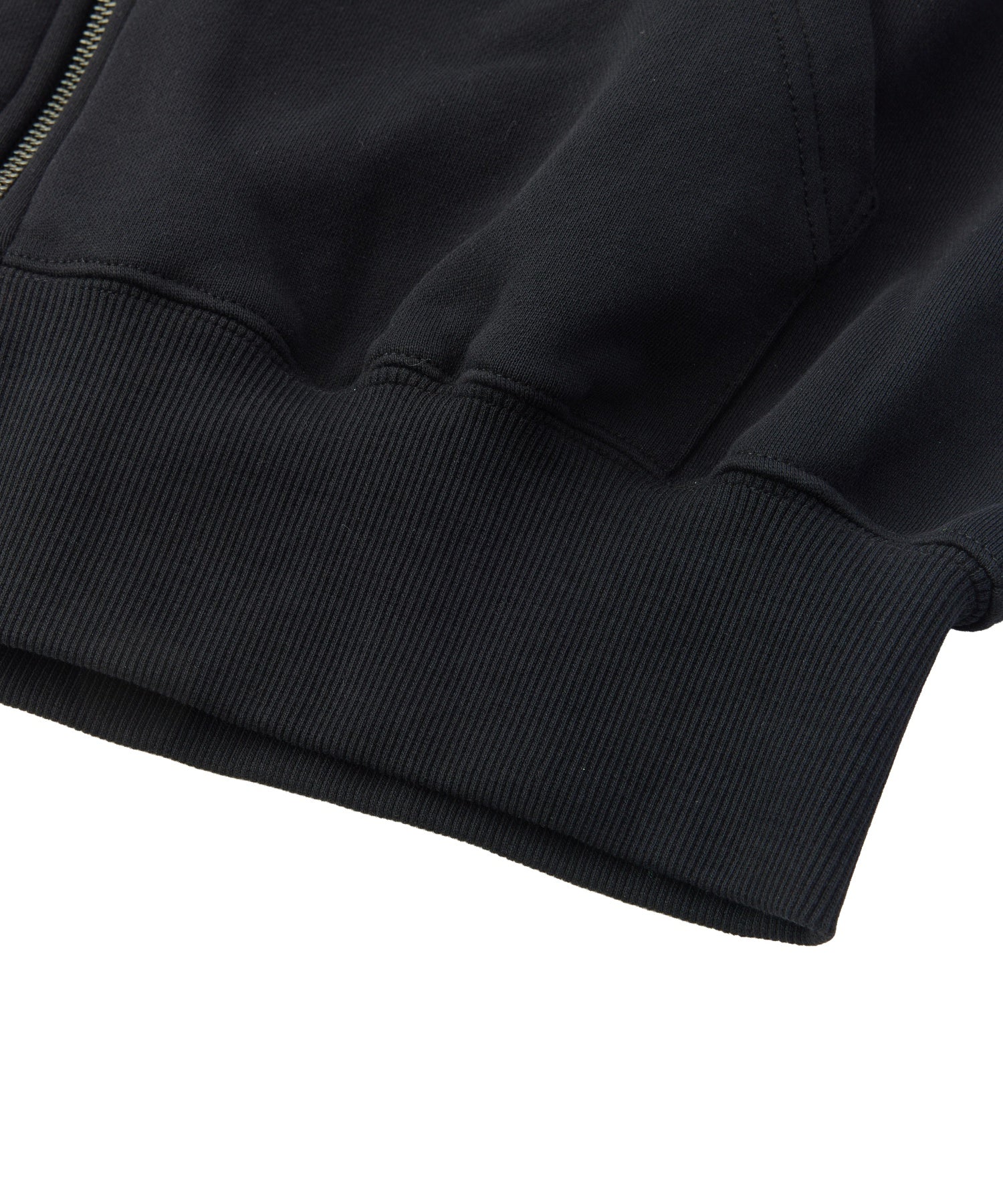 BUTTERFLY EMBLEM ZIP UP SWEAT HOODIE