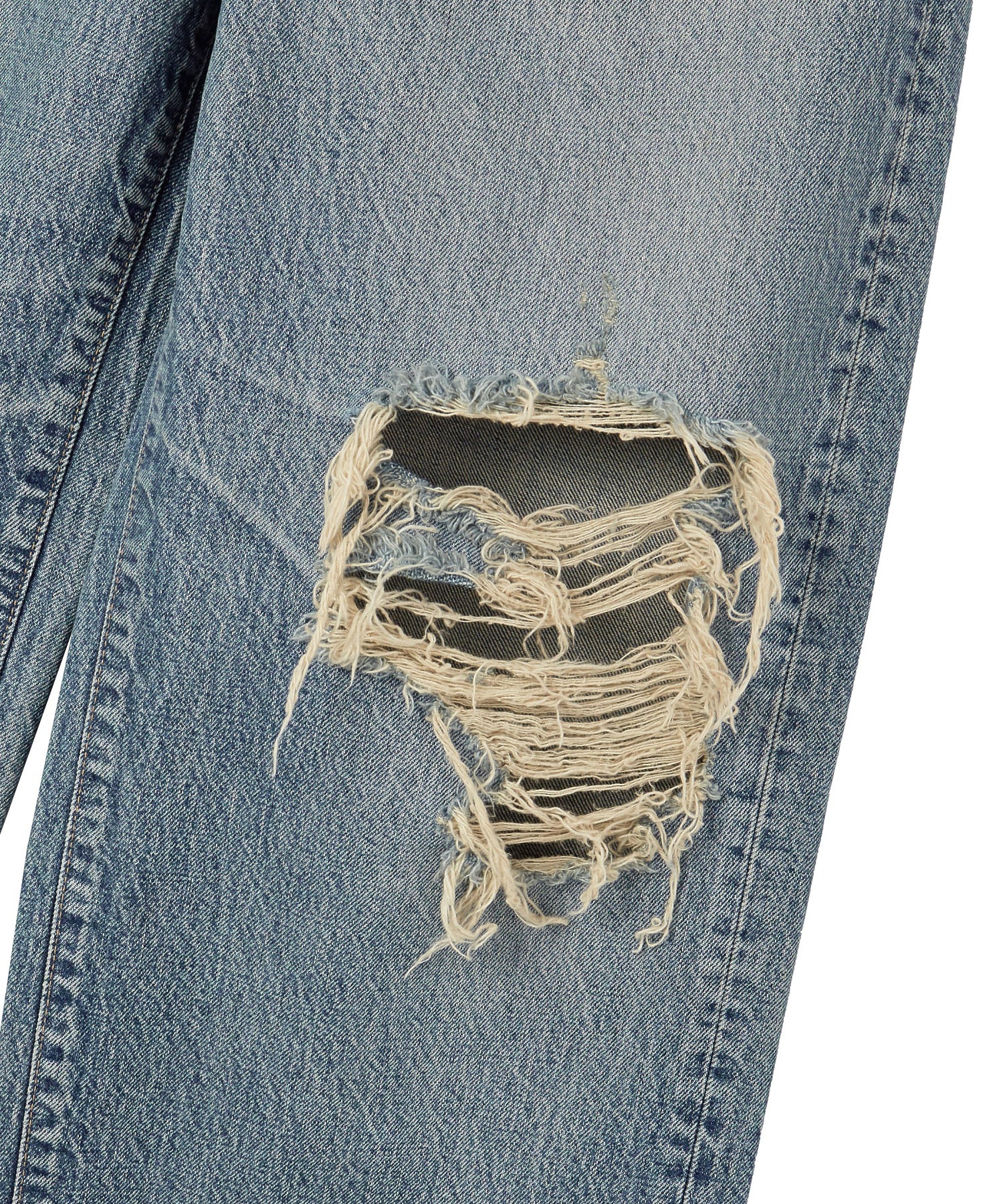 WIDE LEG DENIM PANTS