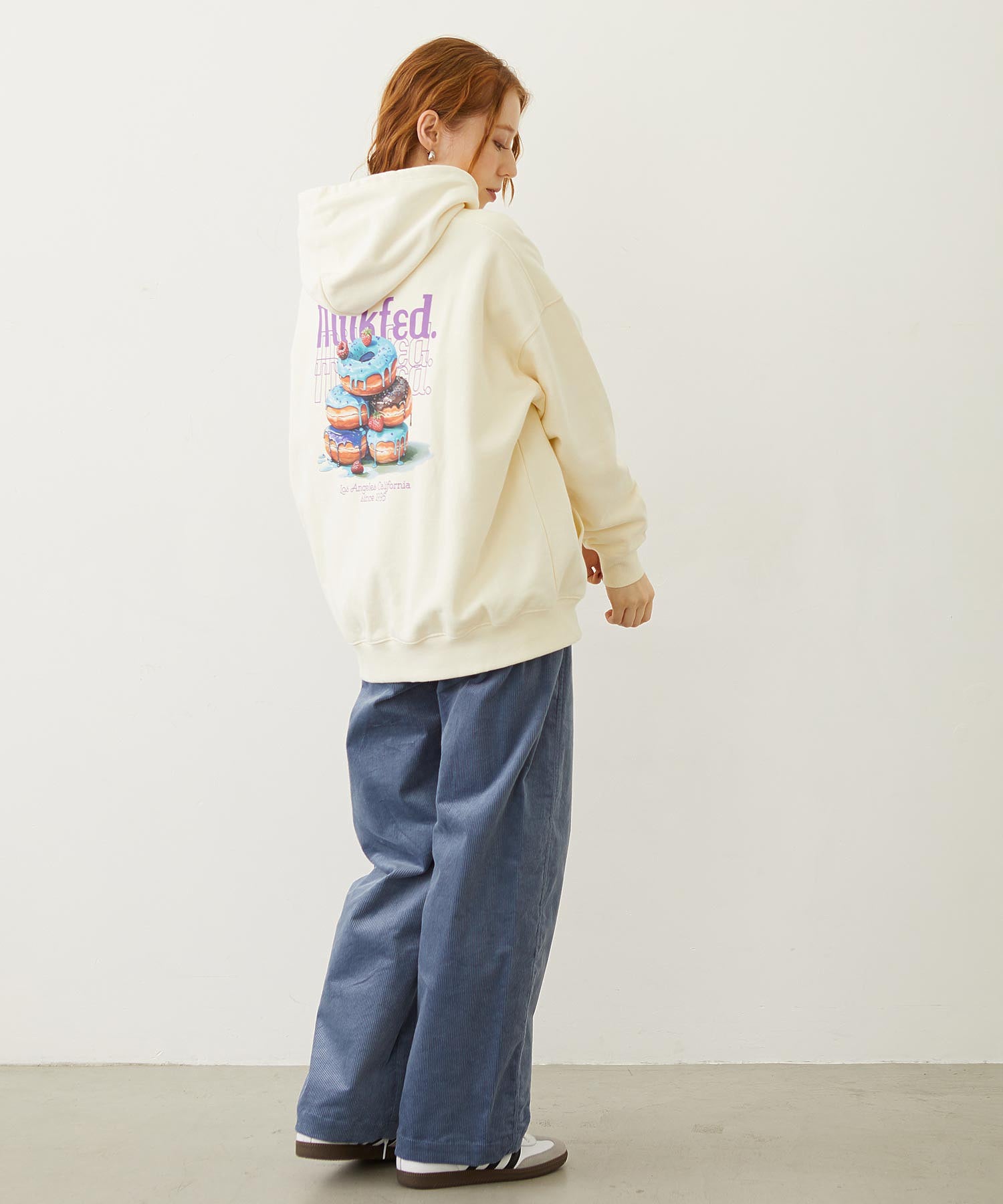 DONUTS LOGO SWEAT HOODIE