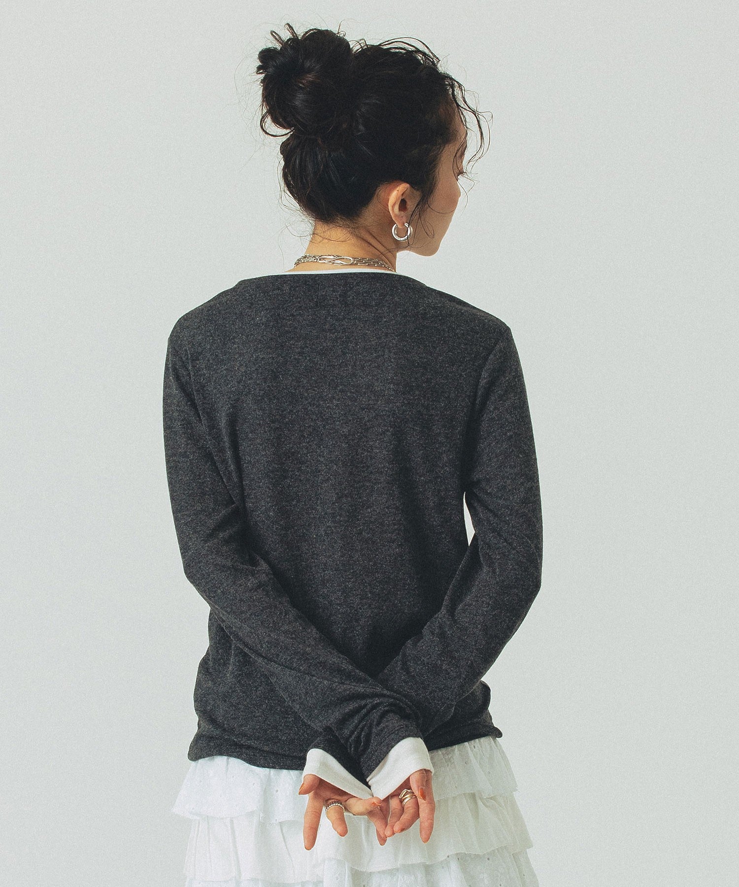 model:161cm 着用サイズ:ONE SIZE