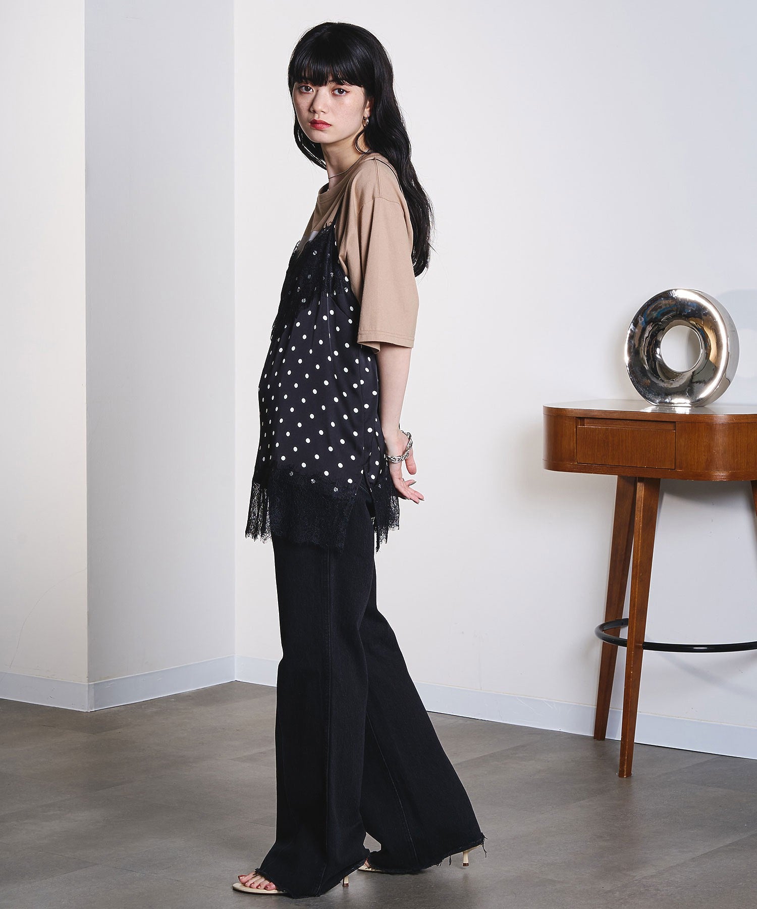 model:163cm 着用サイズ:ONE SIZE