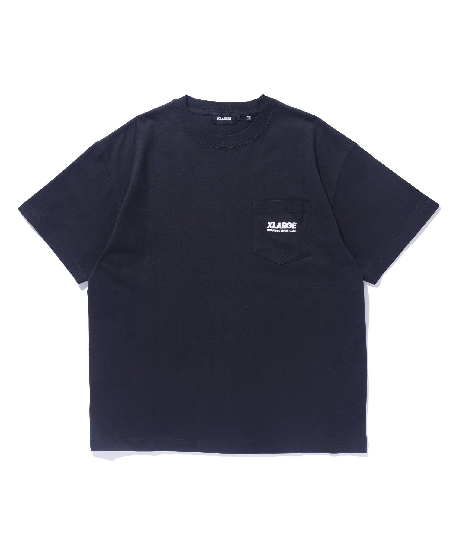 XLARGE×CRENSHAW SKATE CLUB POCKET S/S TEE