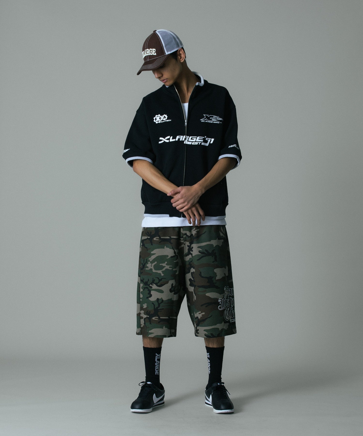 OLD ENGLISH WAFFLE SHORT PANTS