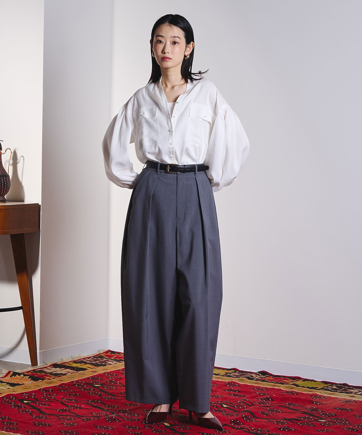 model:169cm 着用サイズ:ONE SIZE