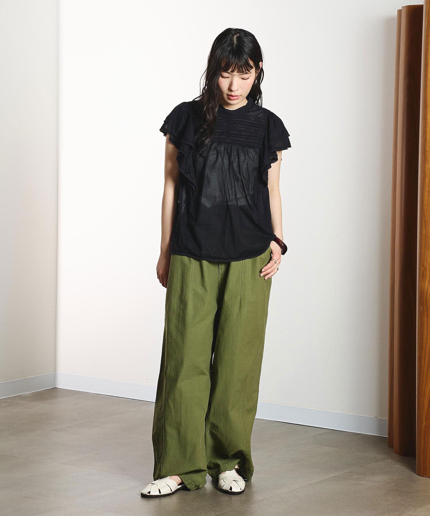 model:163cm 着用サイズ:ONE SIZE