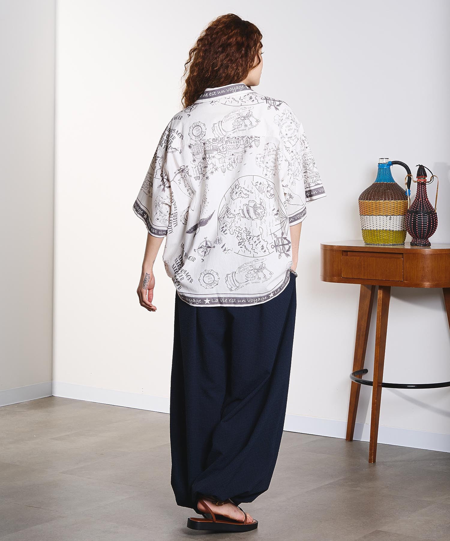 model:168cm 着用サイズ:ONE SIZE