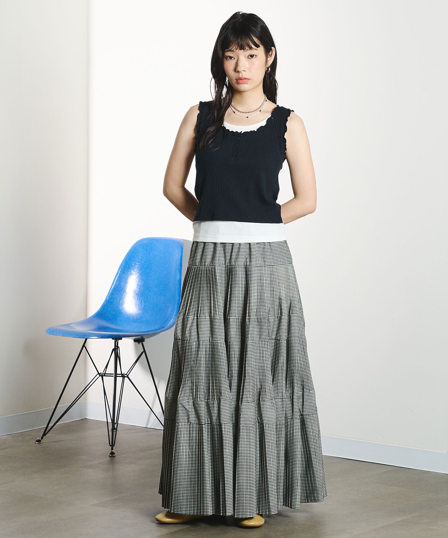 model:163cm 着用サイズ:ONE SIZE