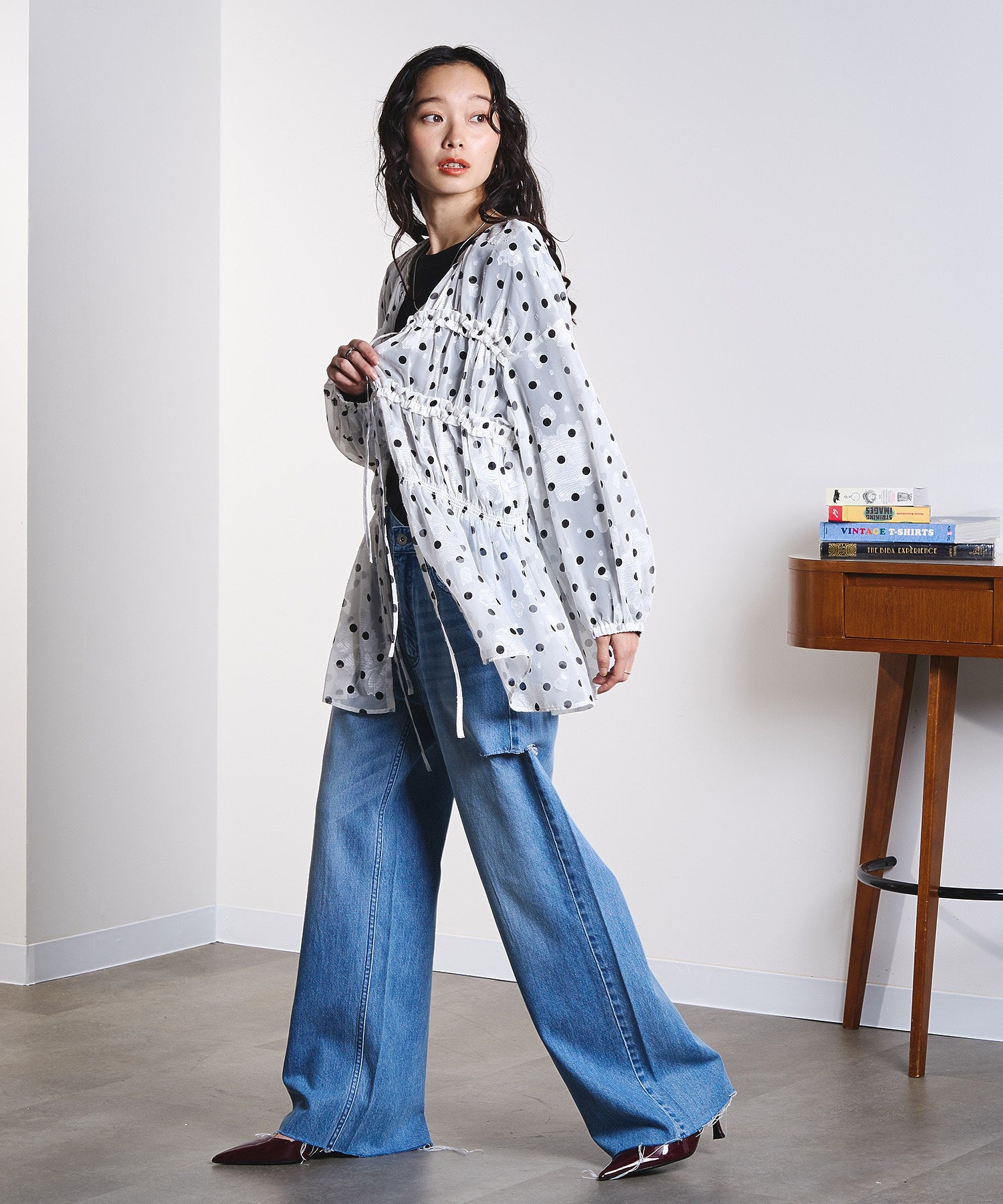 model:161cm 着用サイズ:ONE SIZE