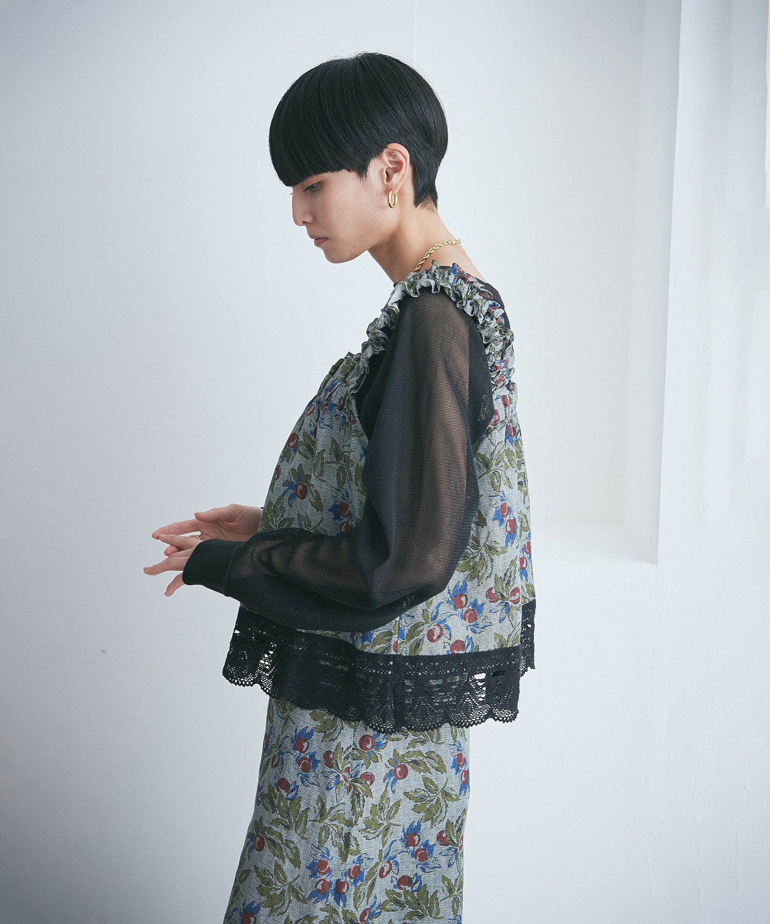 フルーツプリントキャミソール