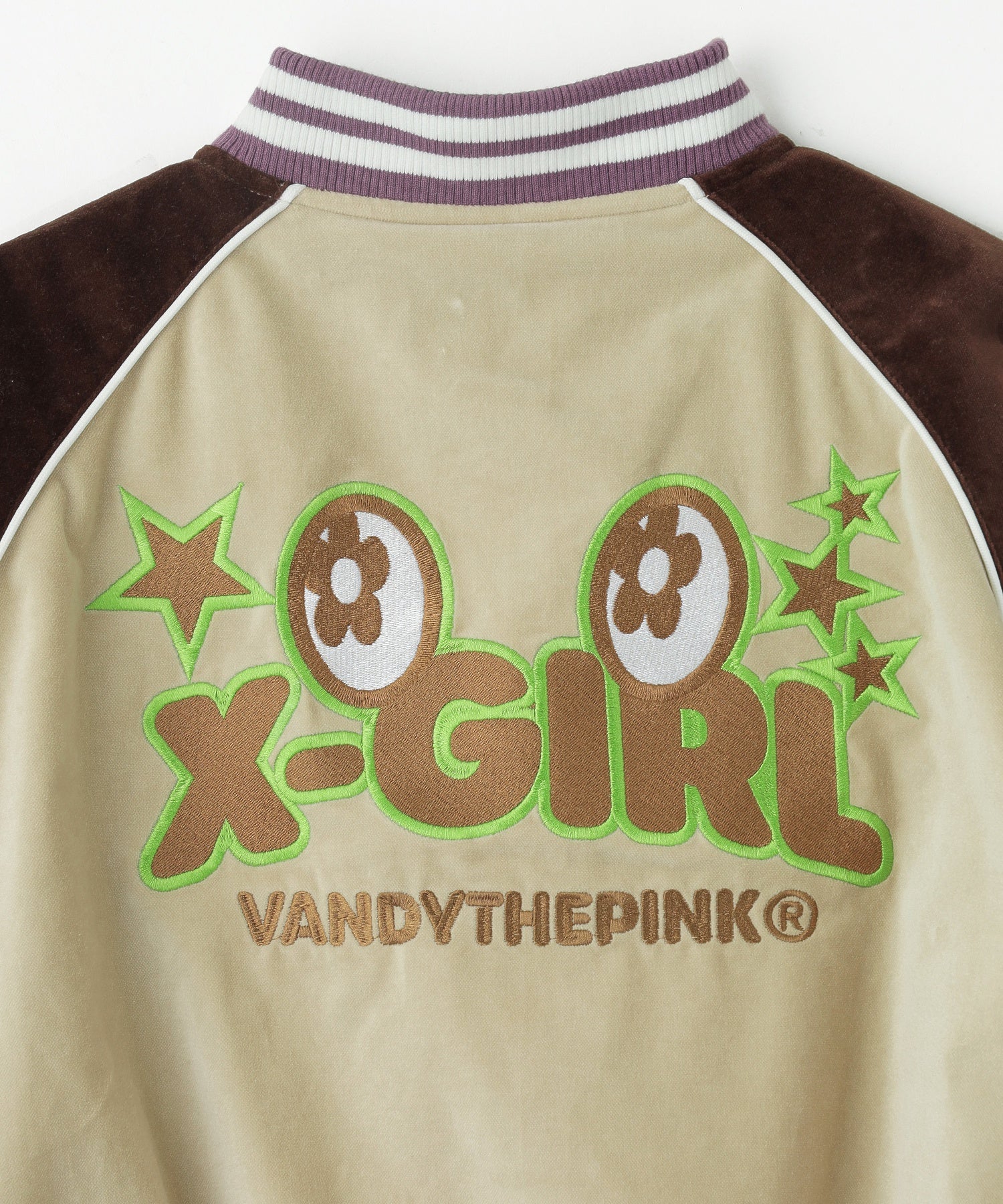 X-girl x VTP REVERSIBLE SUKAJAN